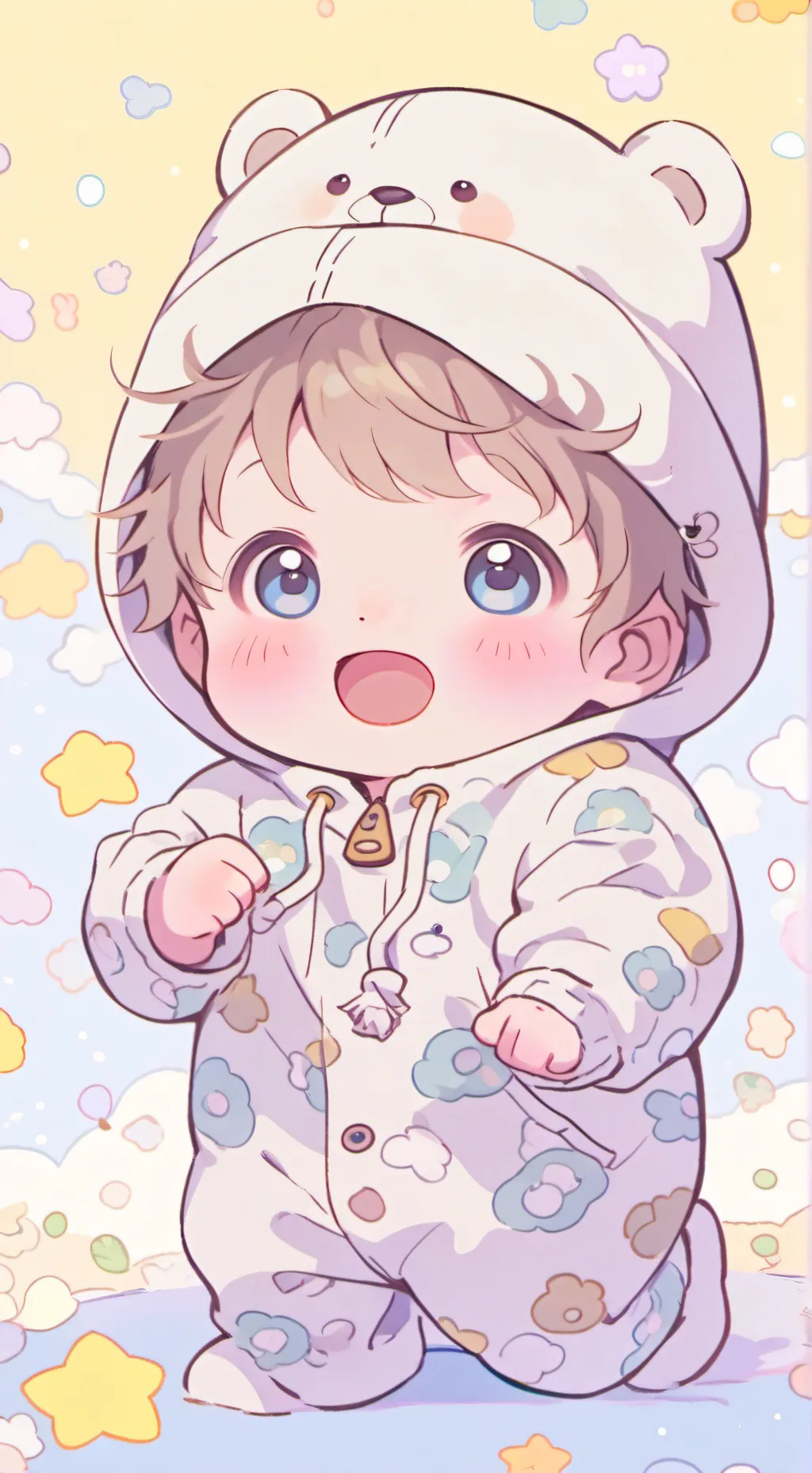 ai character: Baby Yeppi background