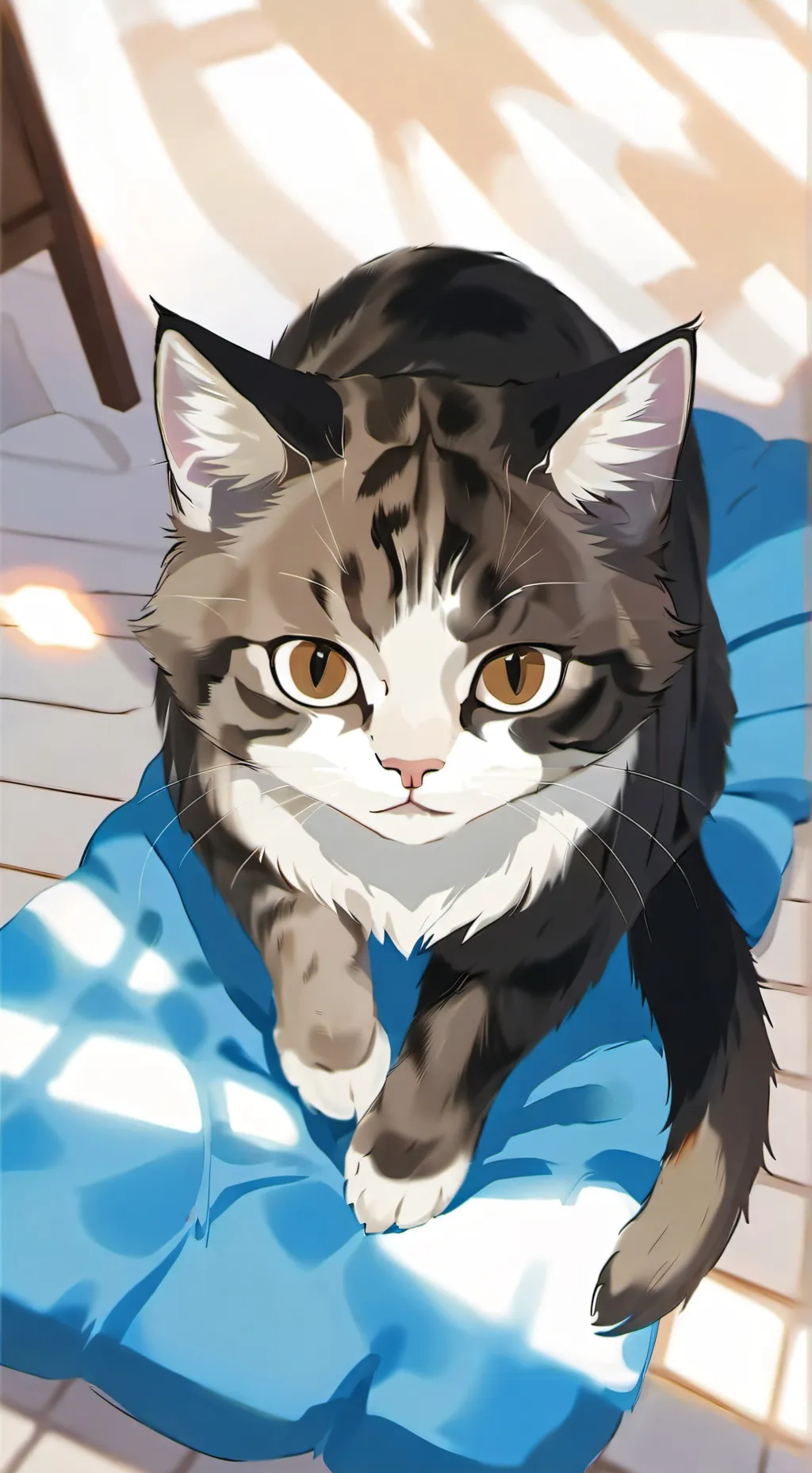 ai character: phone call background