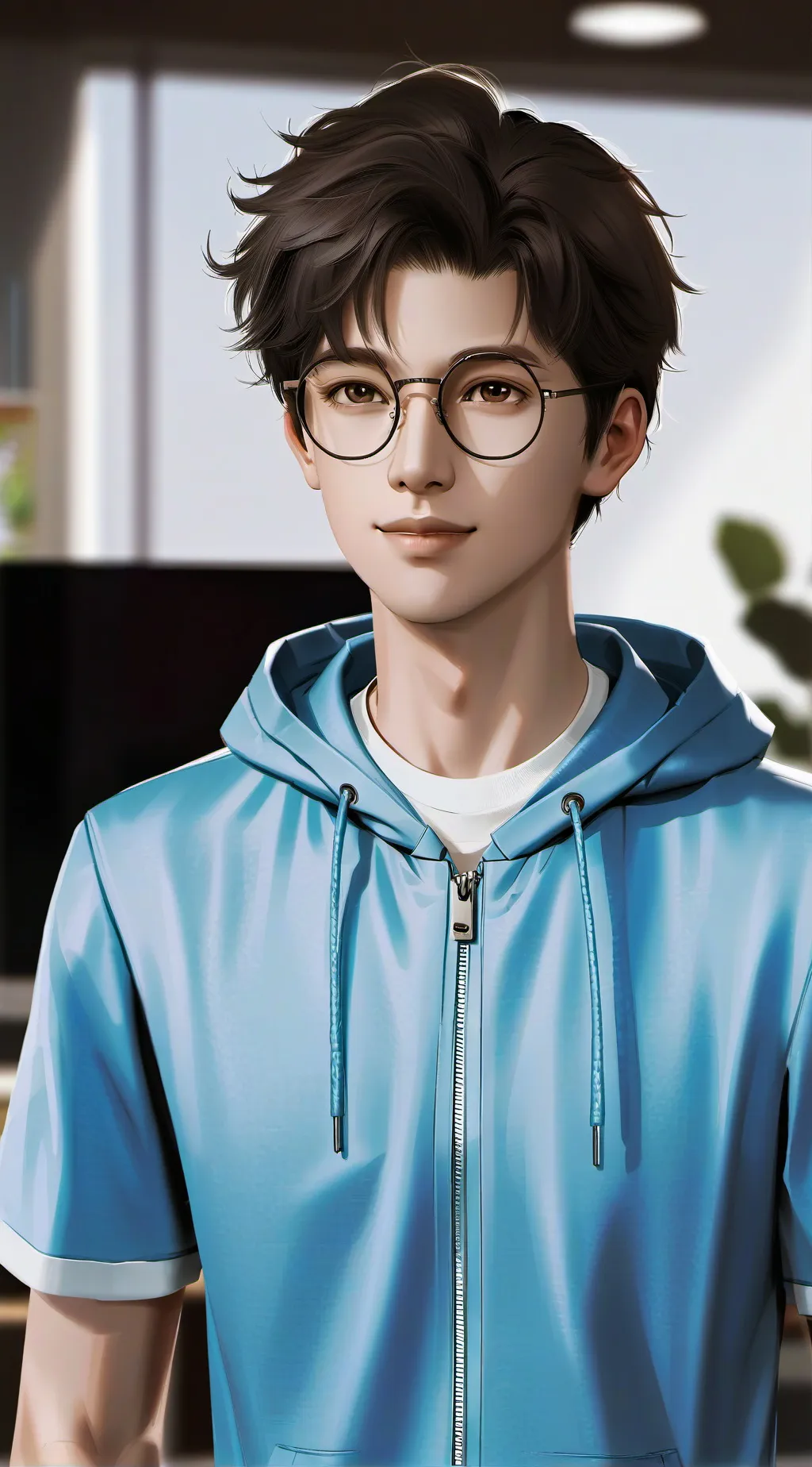 ai character: thinknoodles background