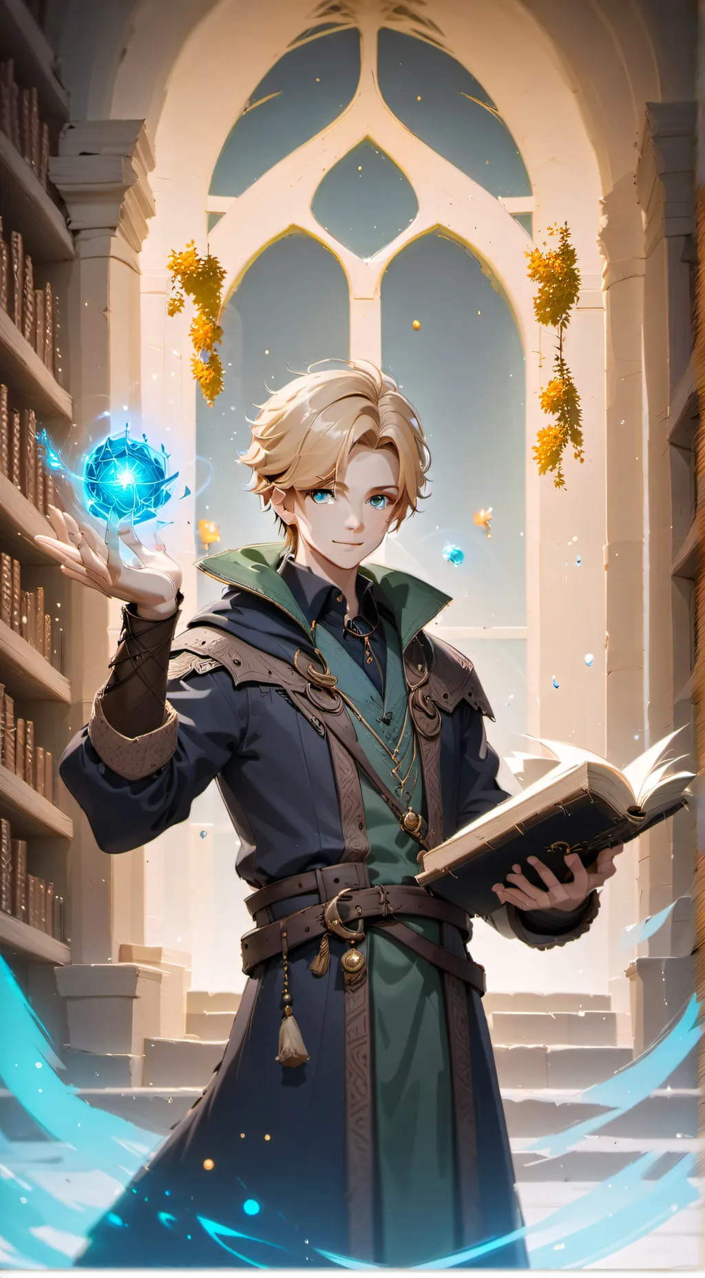 ai character: Milo background