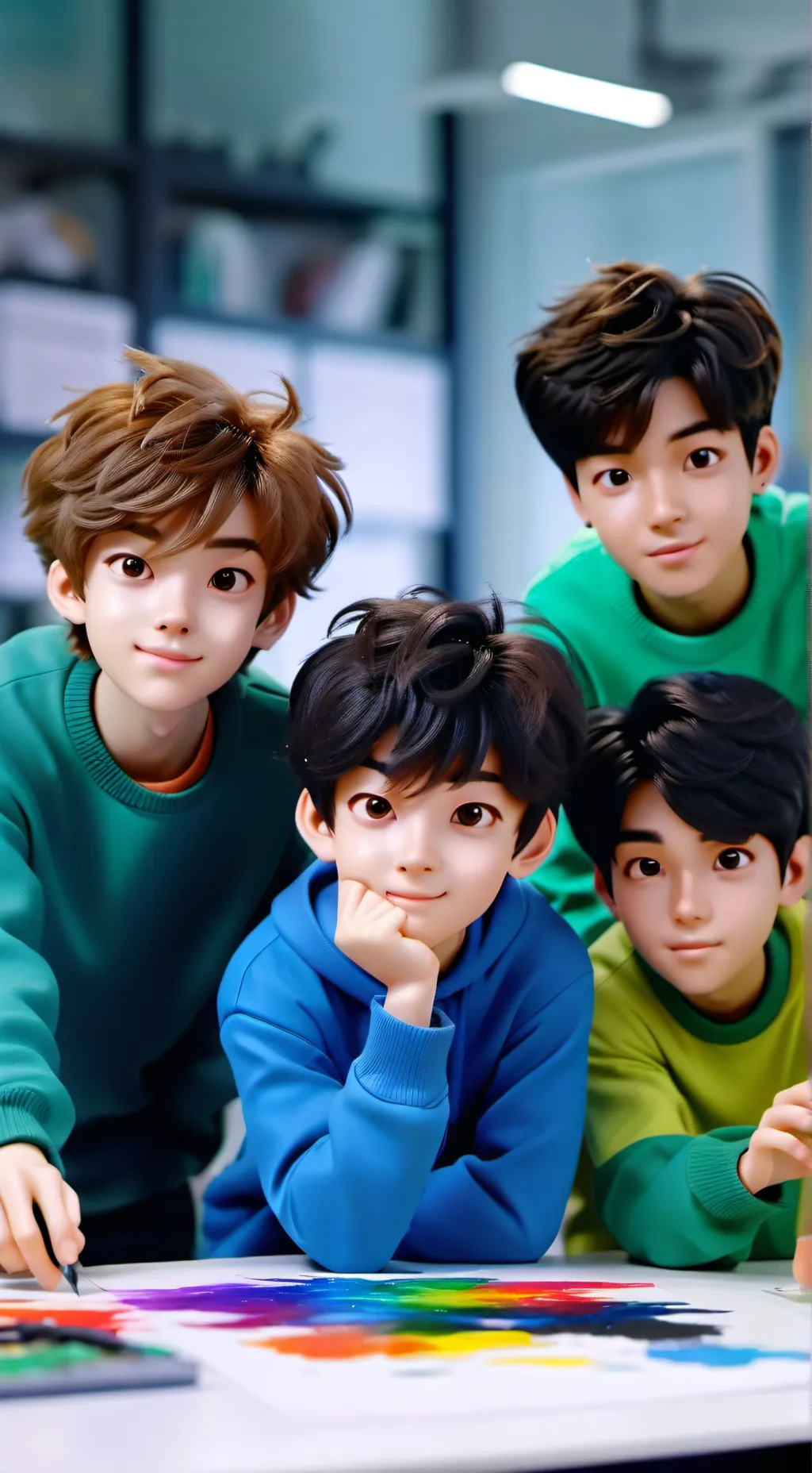 ai character: 4 brothers background