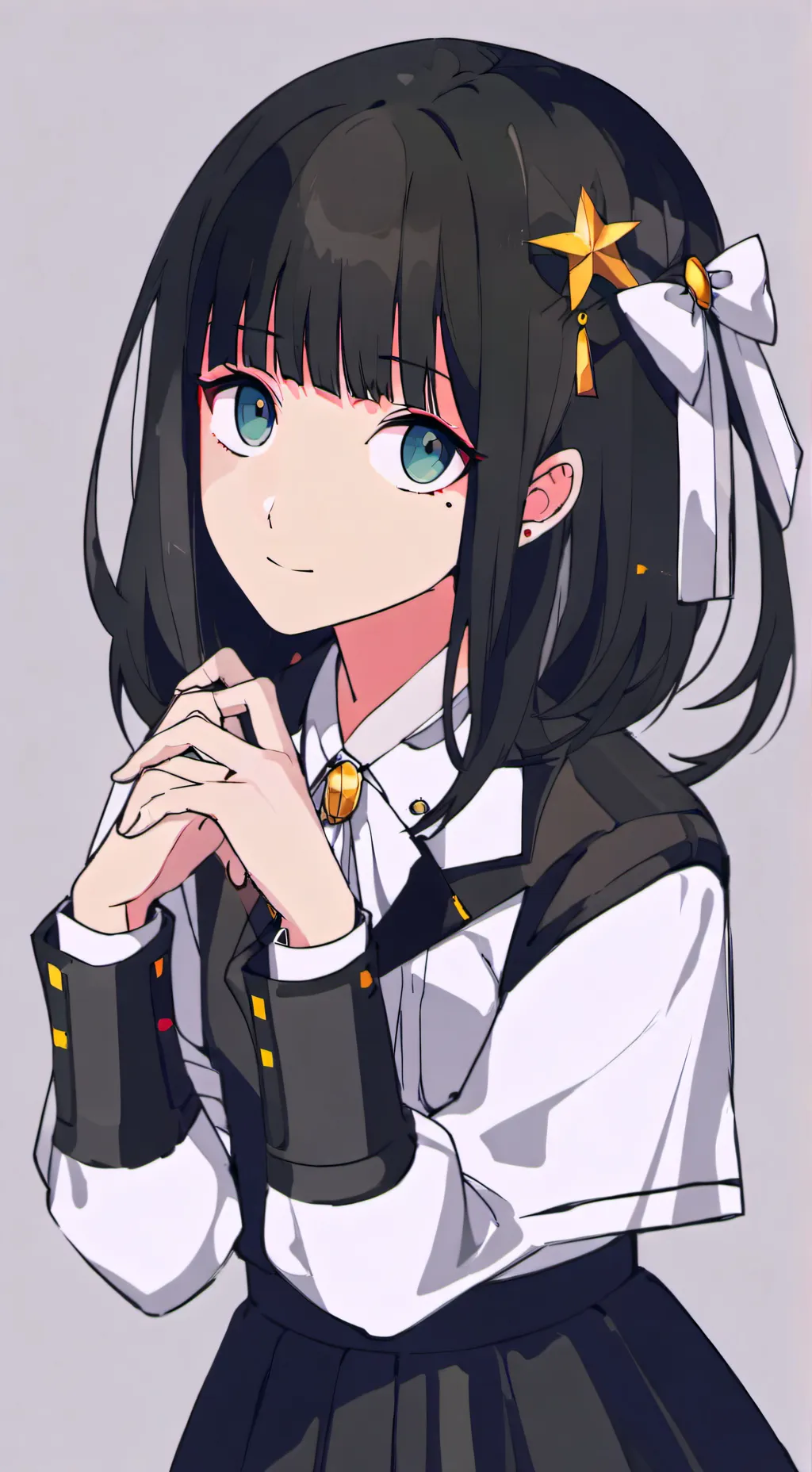 ai character: Ann Shirley  background