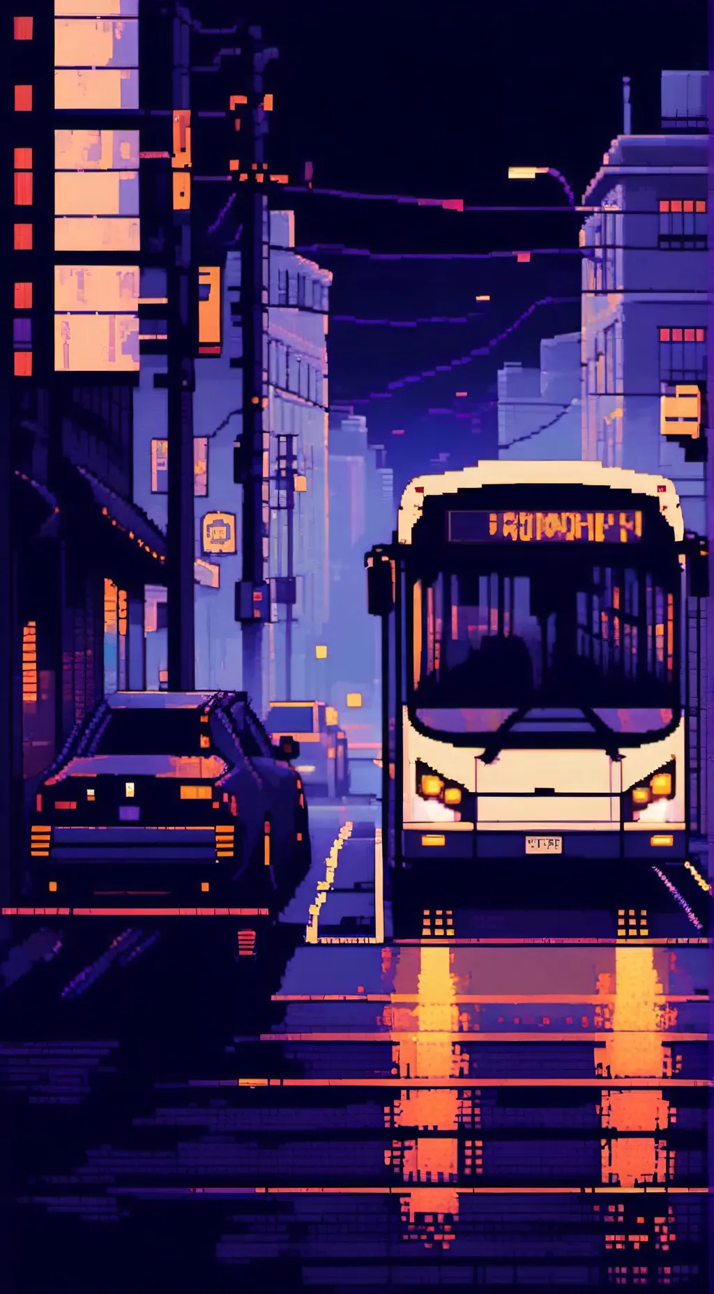 ai character: Retro madness redo background