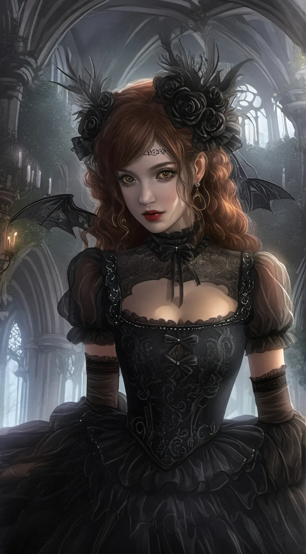 ai character: Furry text background