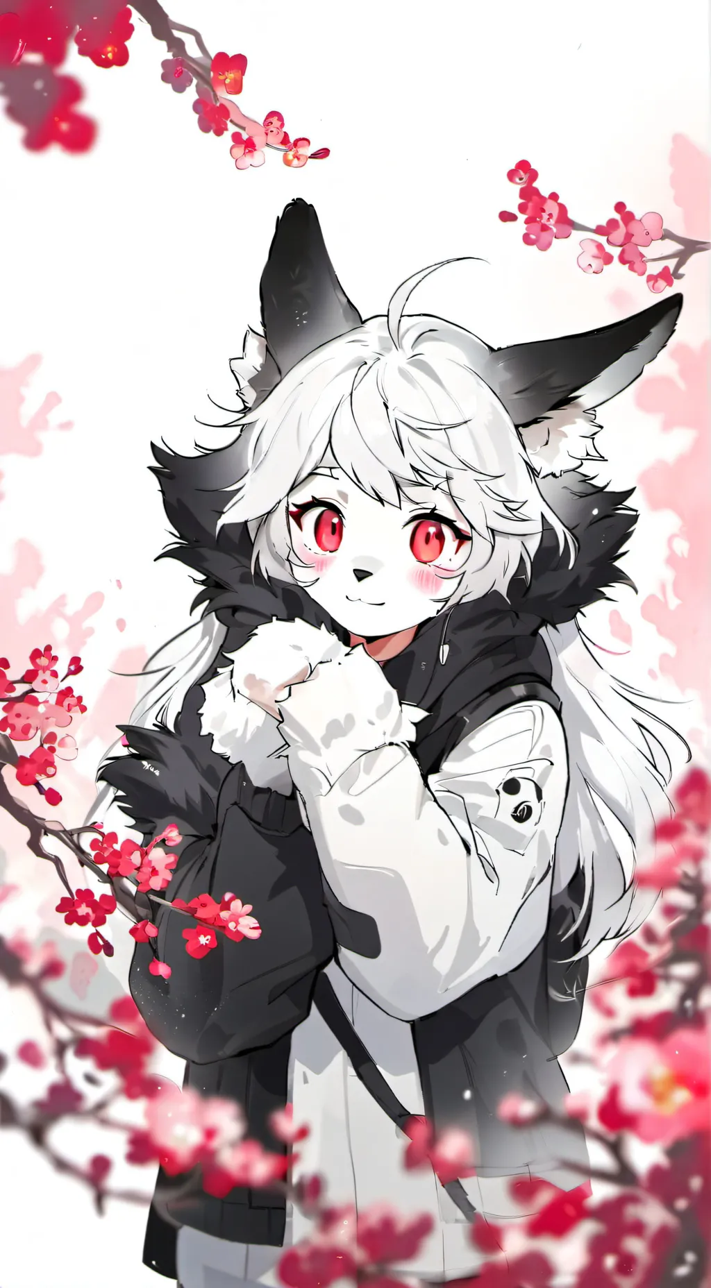 ai character: Giant boykisser  background