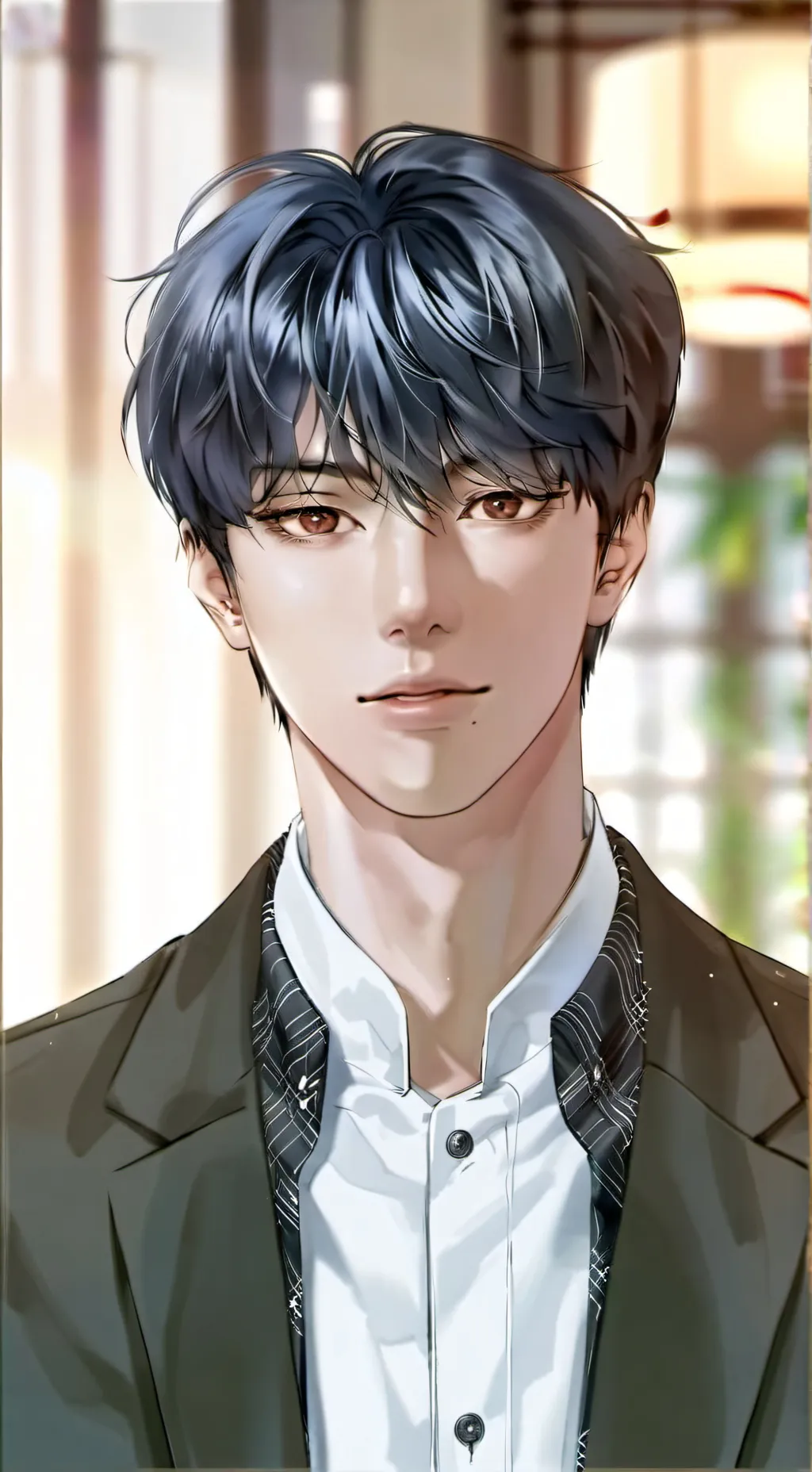 ai character: Stéphane  background