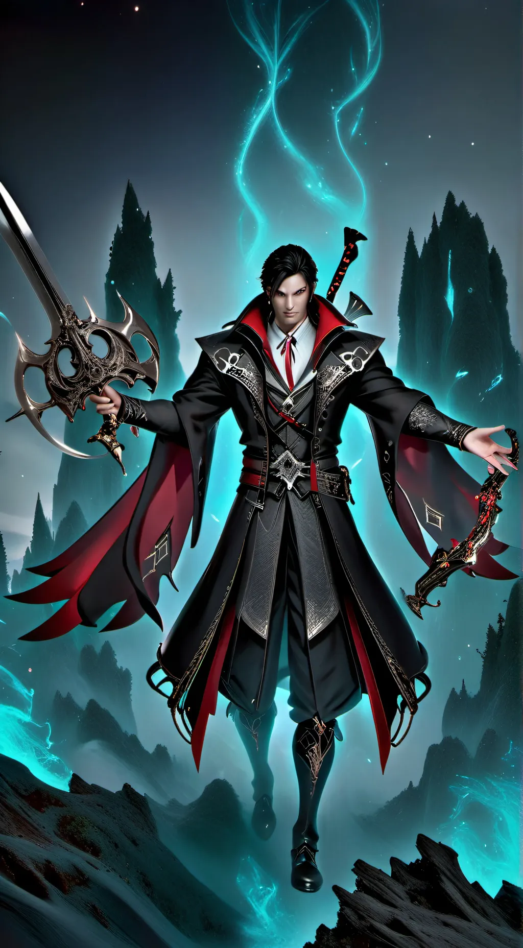 ai character: Sam golbach  background