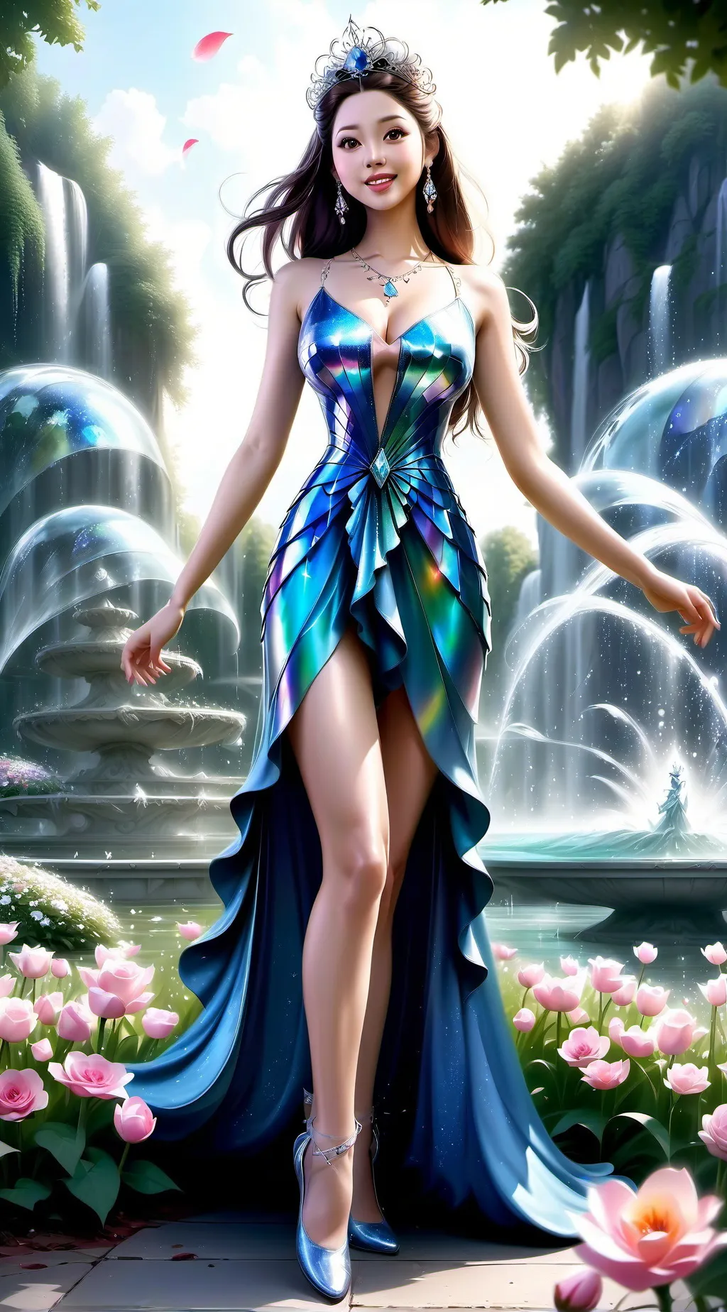 ai character: Diana Laura  background