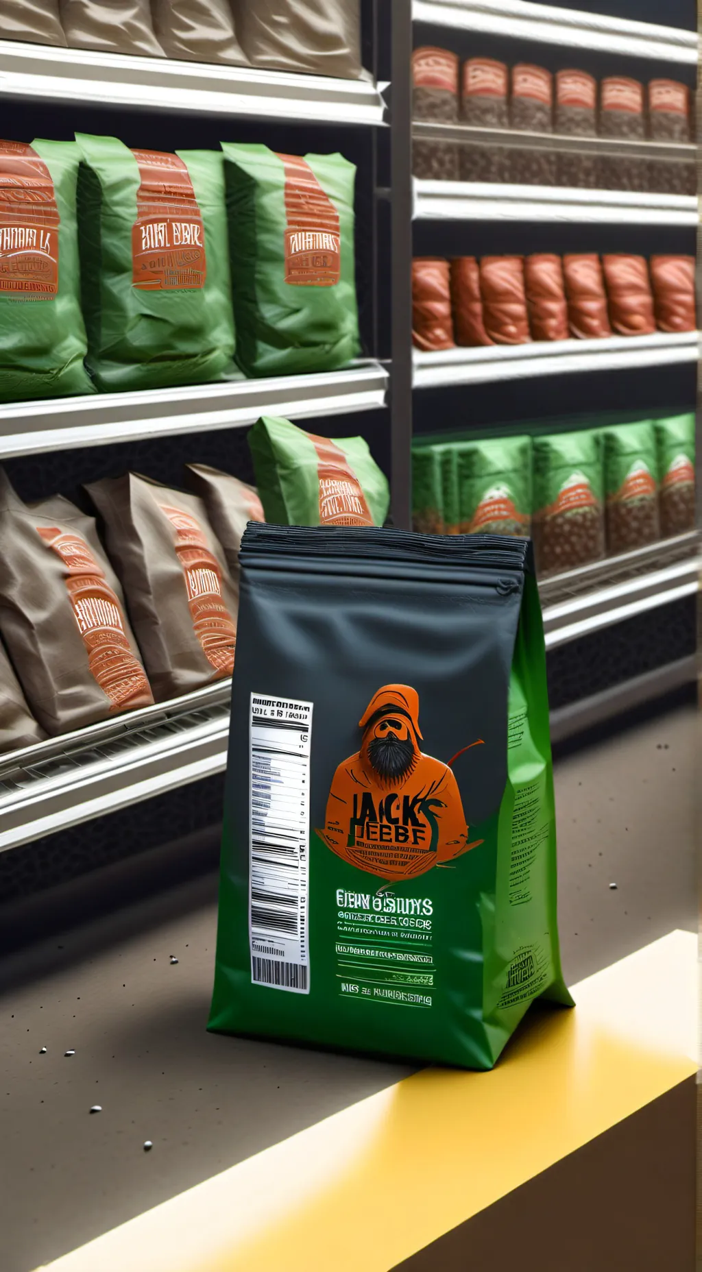 ai character: Snack Sorcerer background