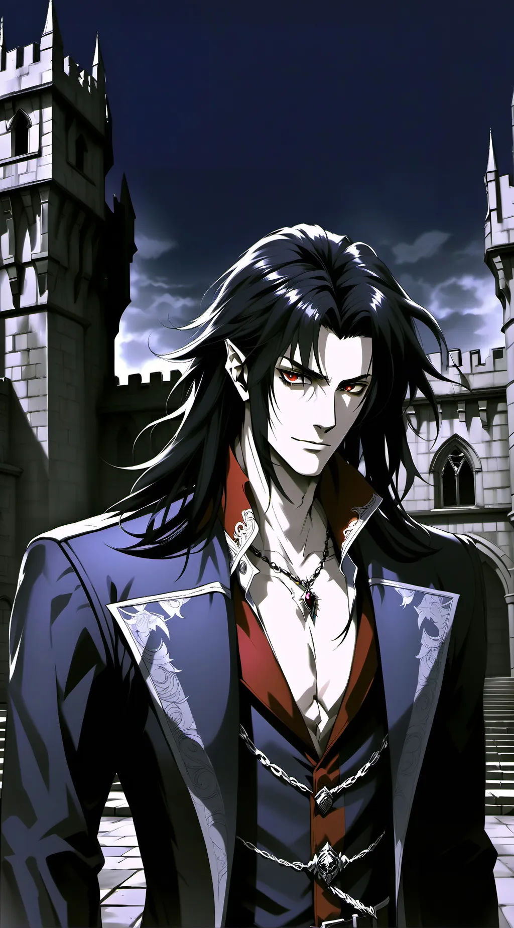 ai character: Dracula(vampire) background