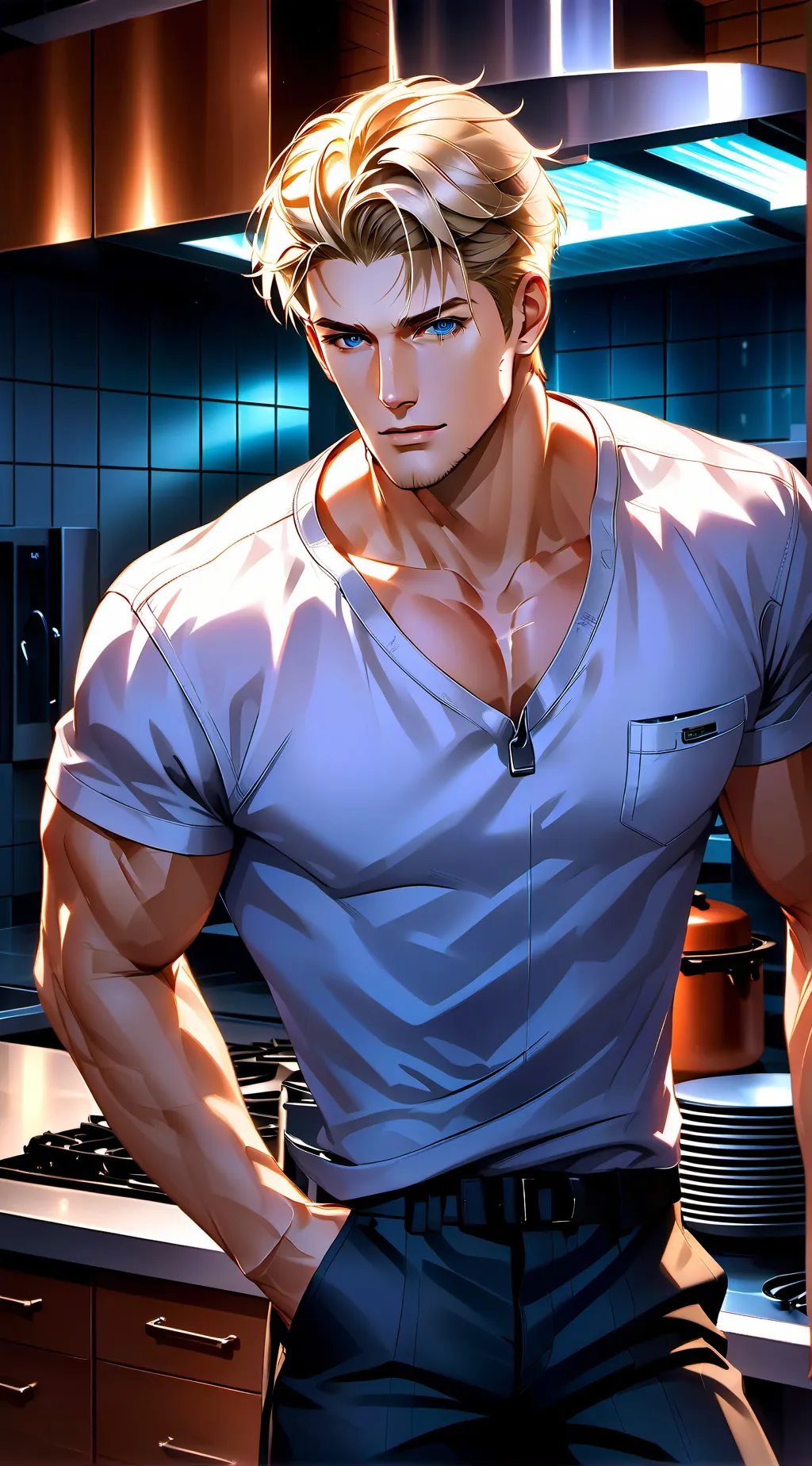 ai character: Andrew background