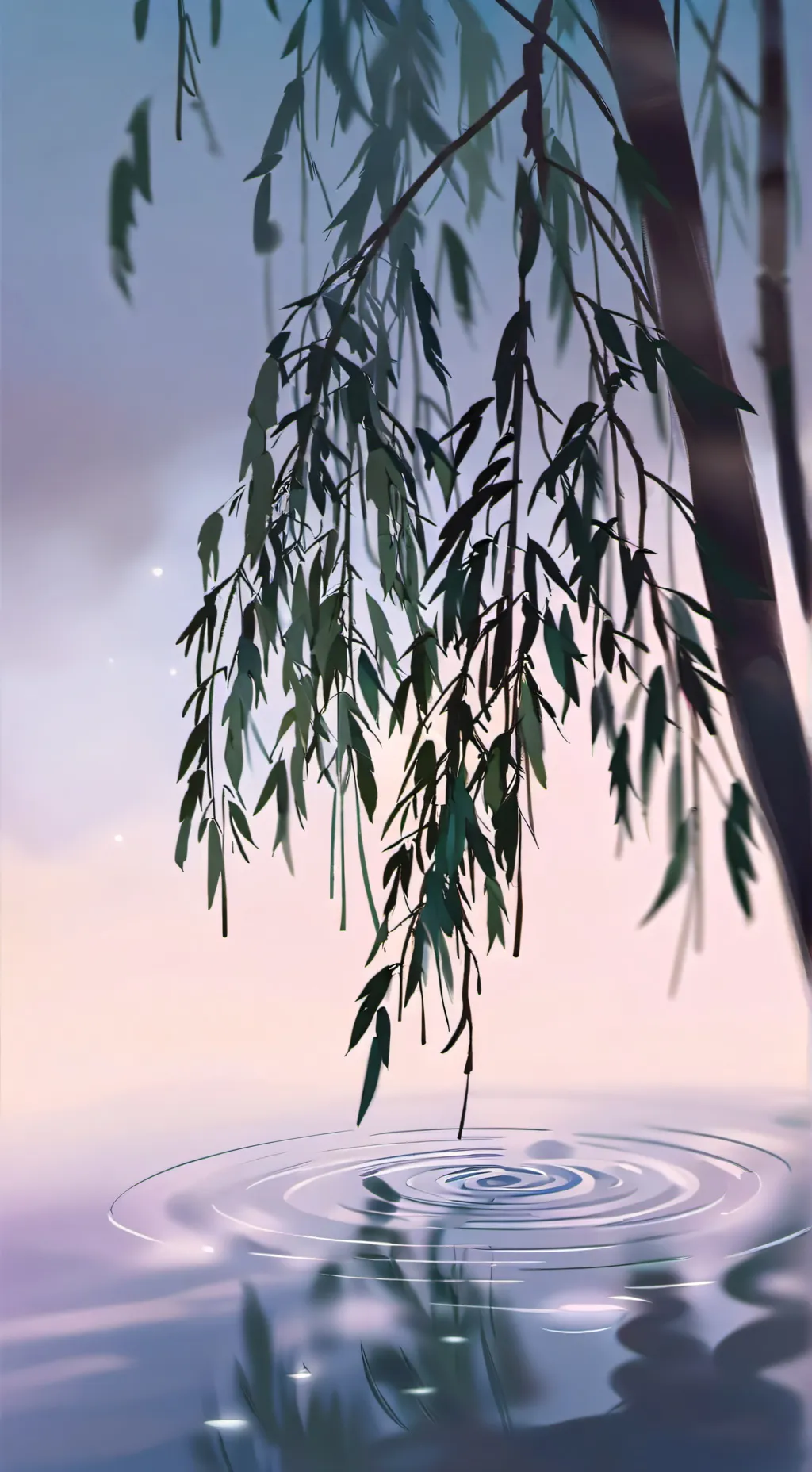 ai character: A place of Quiet  background