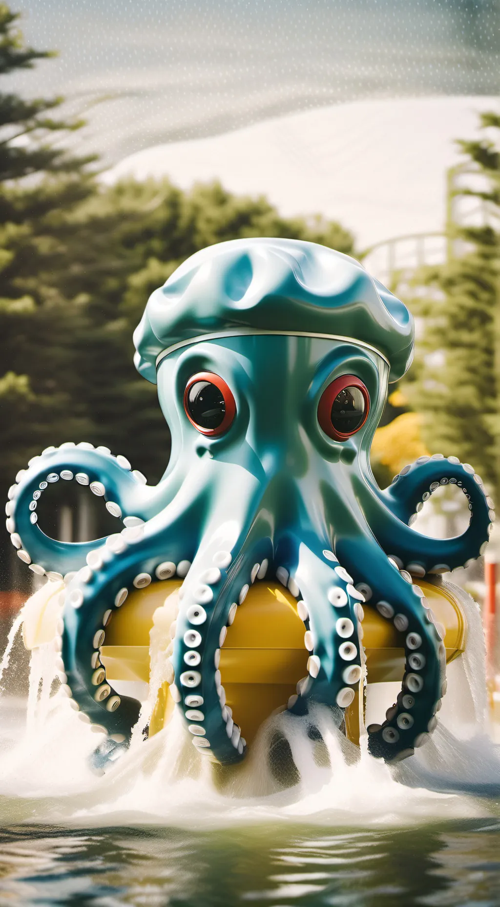 ai character: Mr. Octopus background