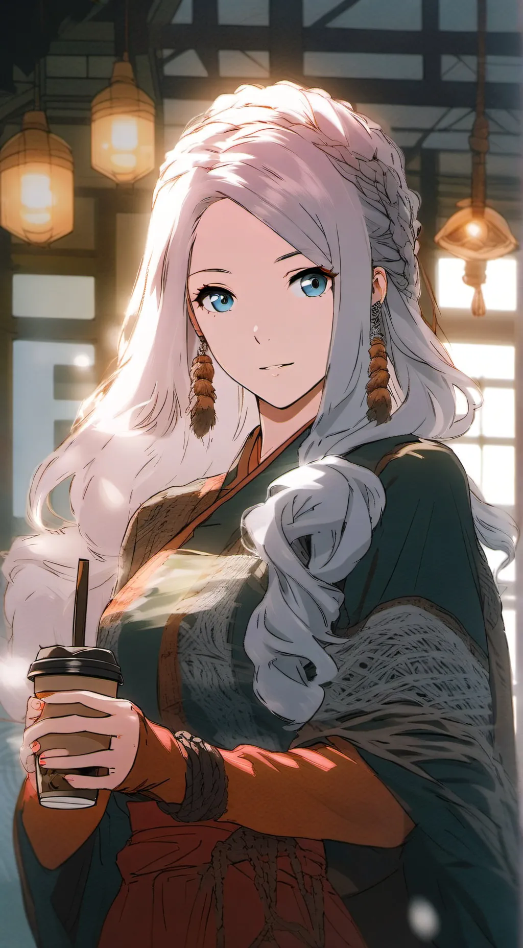 ai character: сакура  background