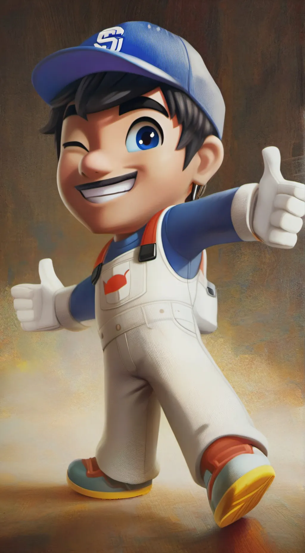 ai character: smg4 crew idk background