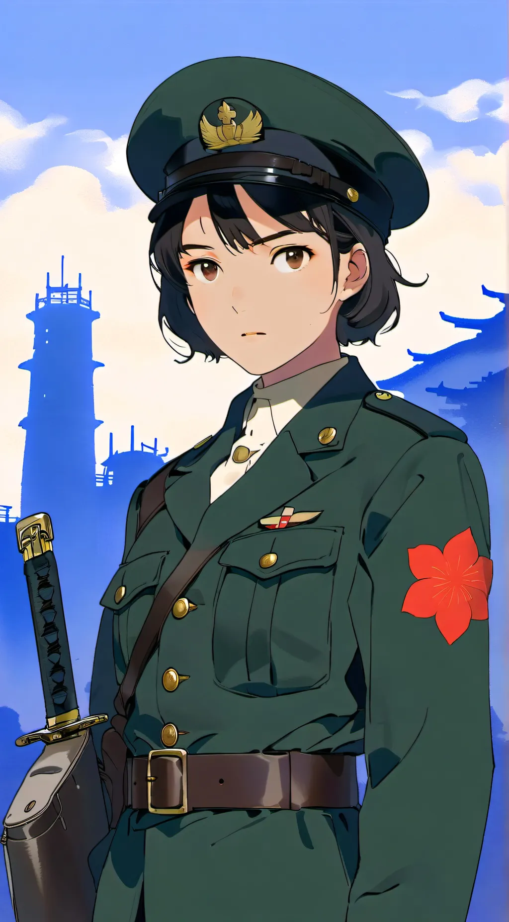 ai character: kasai nakamo background