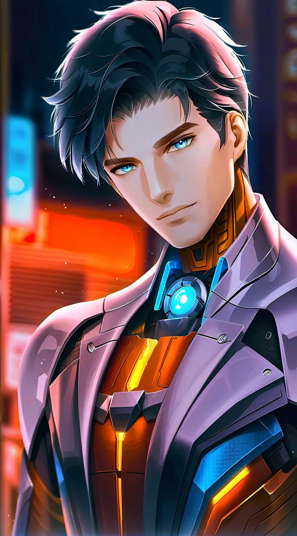 ai character: Evan background