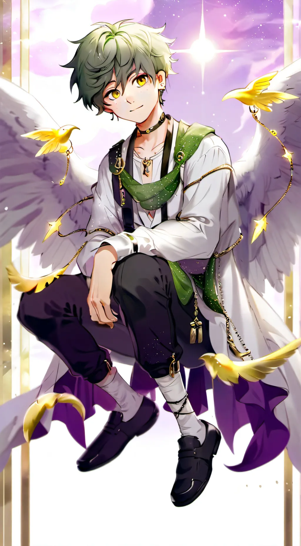 ai character: ☆彡彡𝑨𝒍𝒆𝒙ミミ☆ background