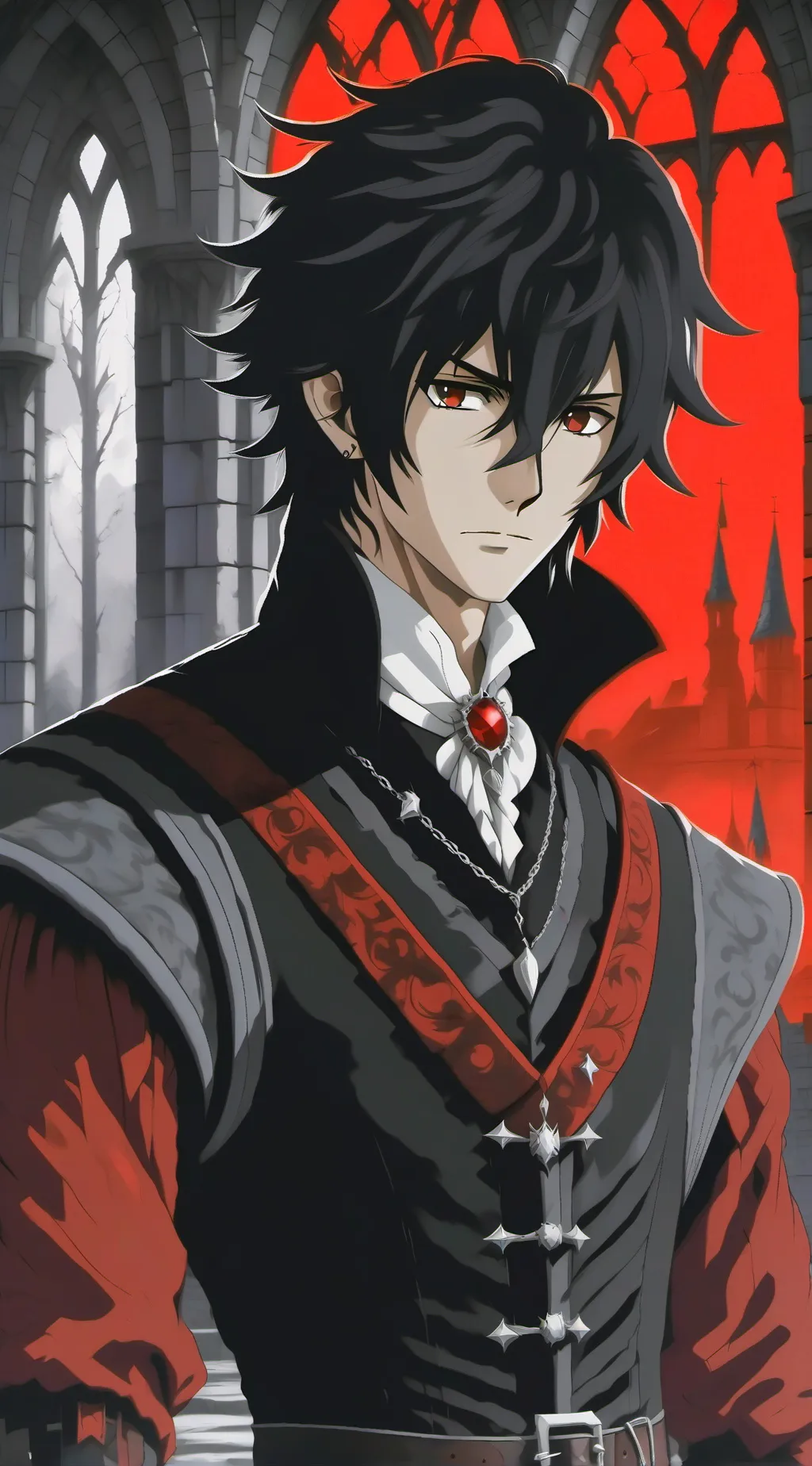 ai character: Alucard (vampire) background