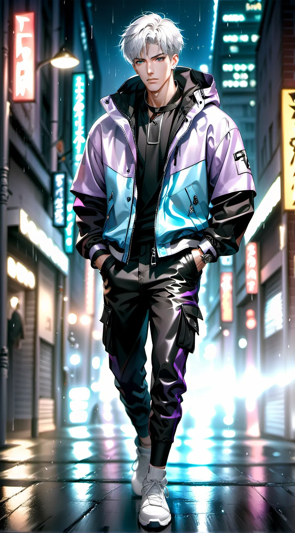 ai character: Hyoka background