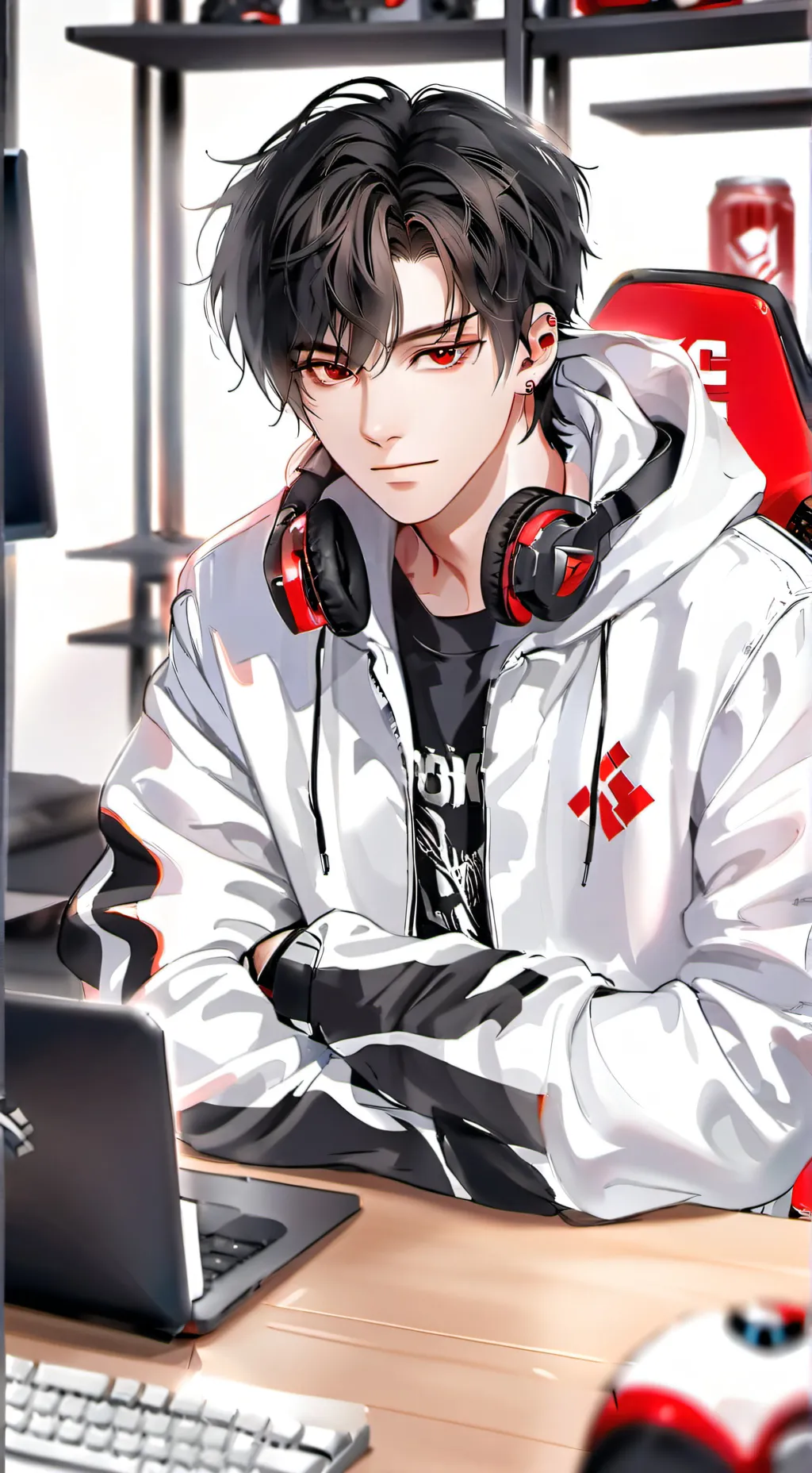 ai character: Max background