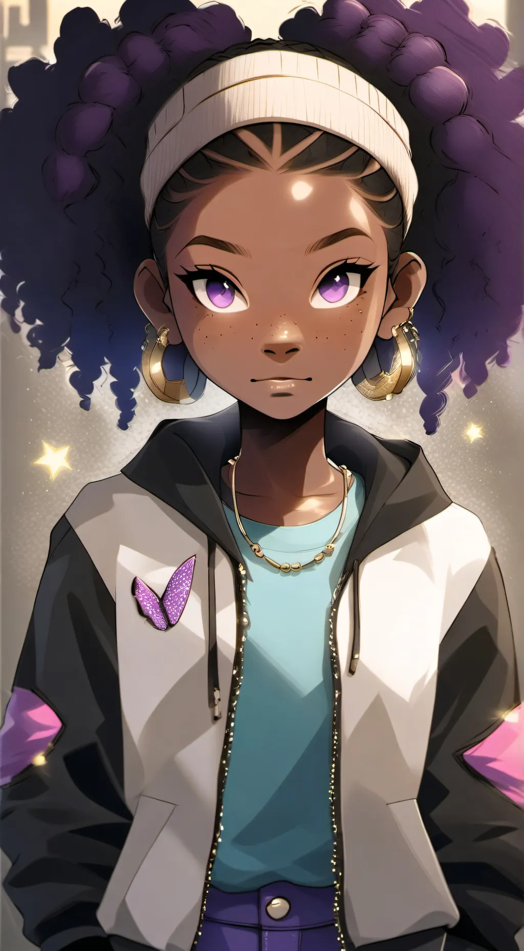 ai character: Amaya background