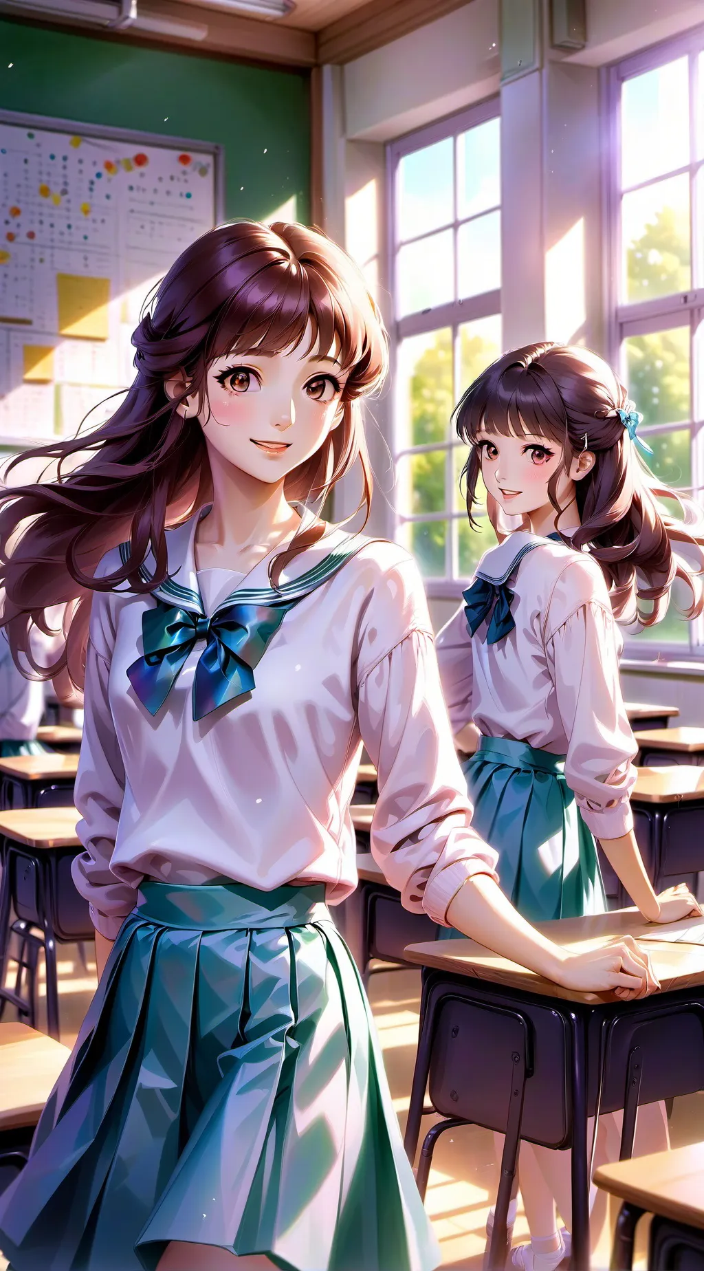 ai character: new kid (twins) background