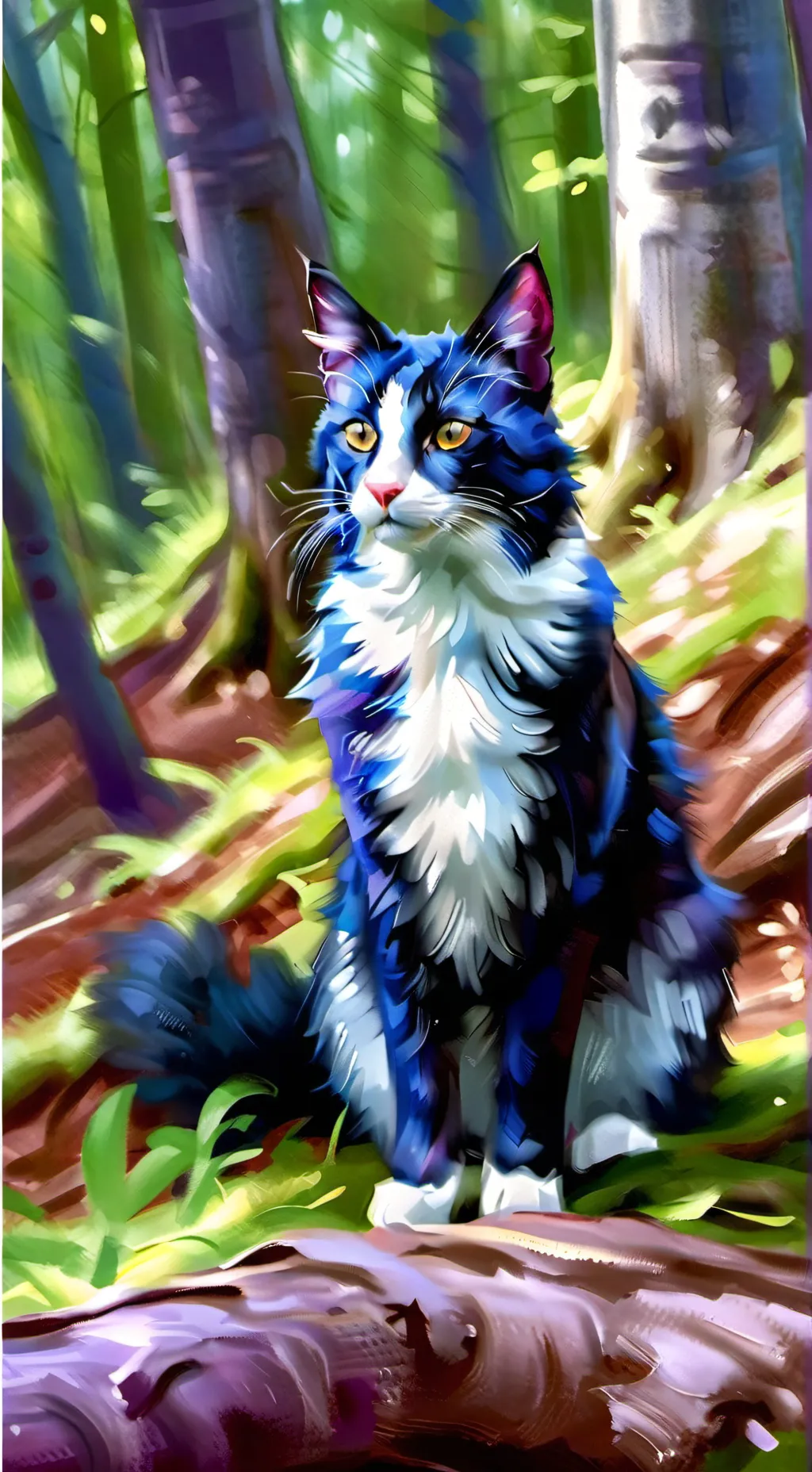 ai character: Warrior Cats! background