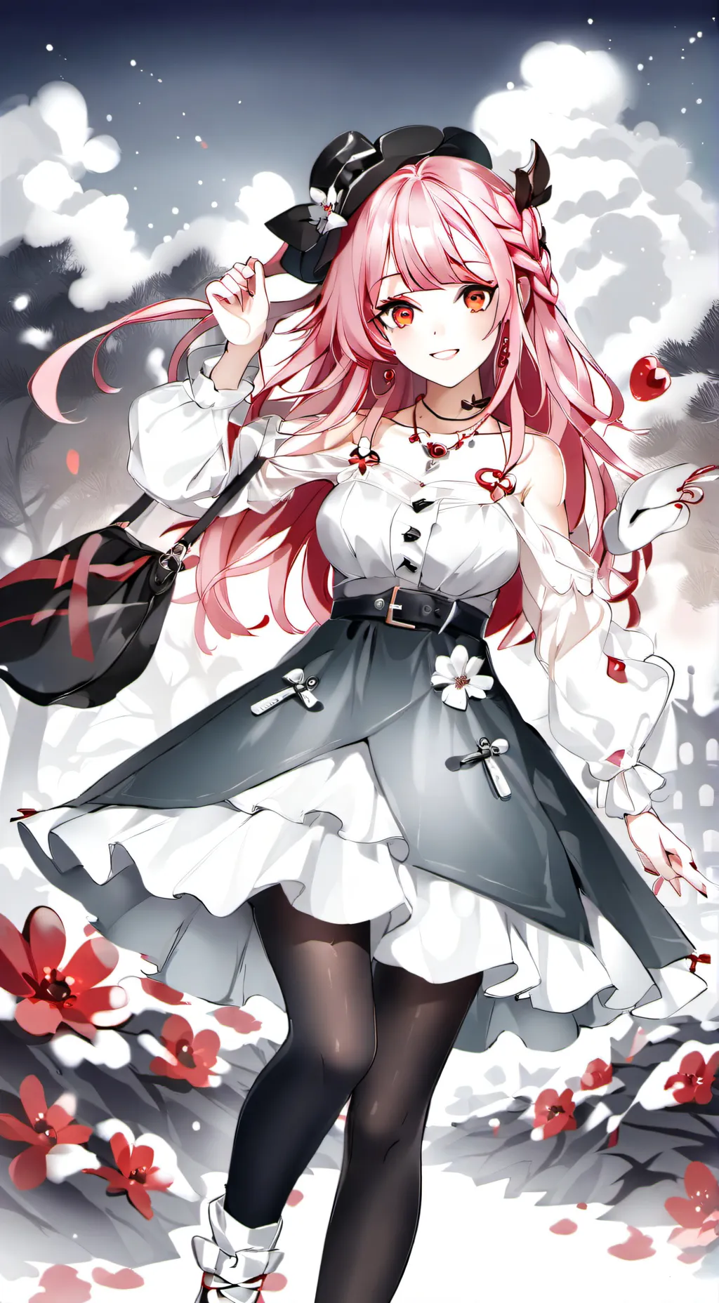 ai character: My dress up dar sc background