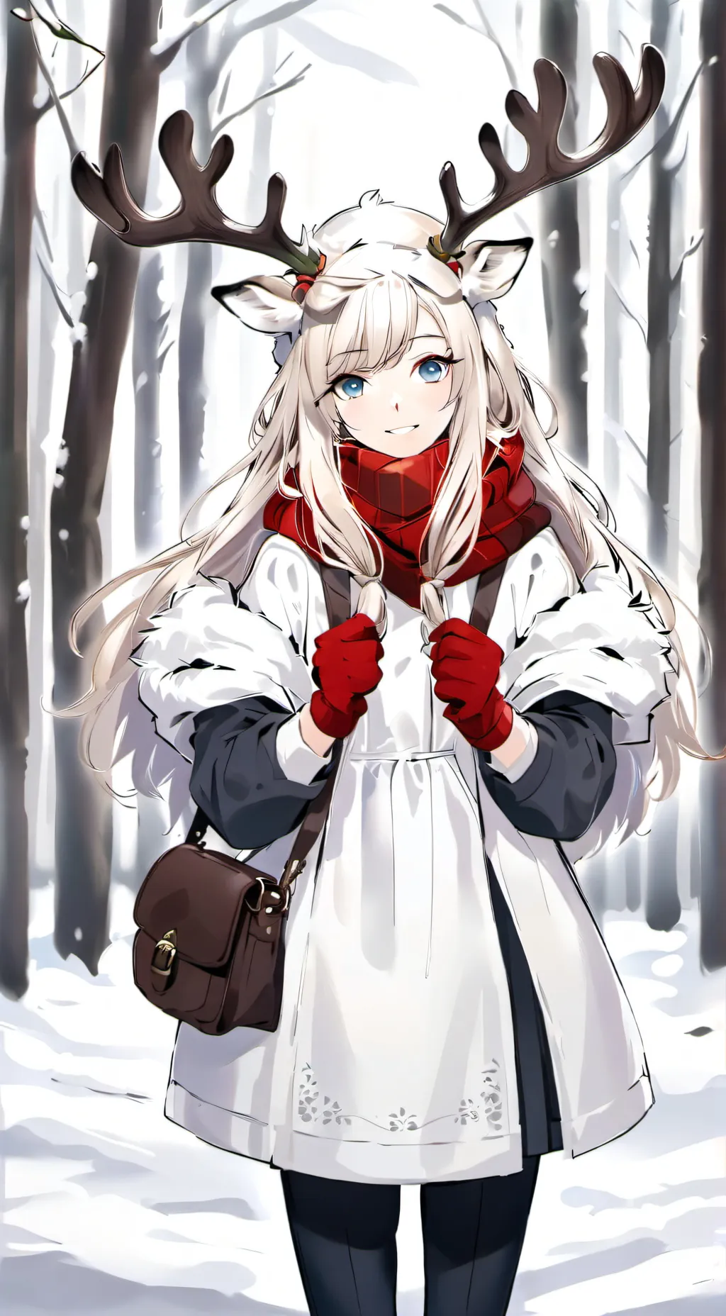 Talkie AI - Chat with White snow