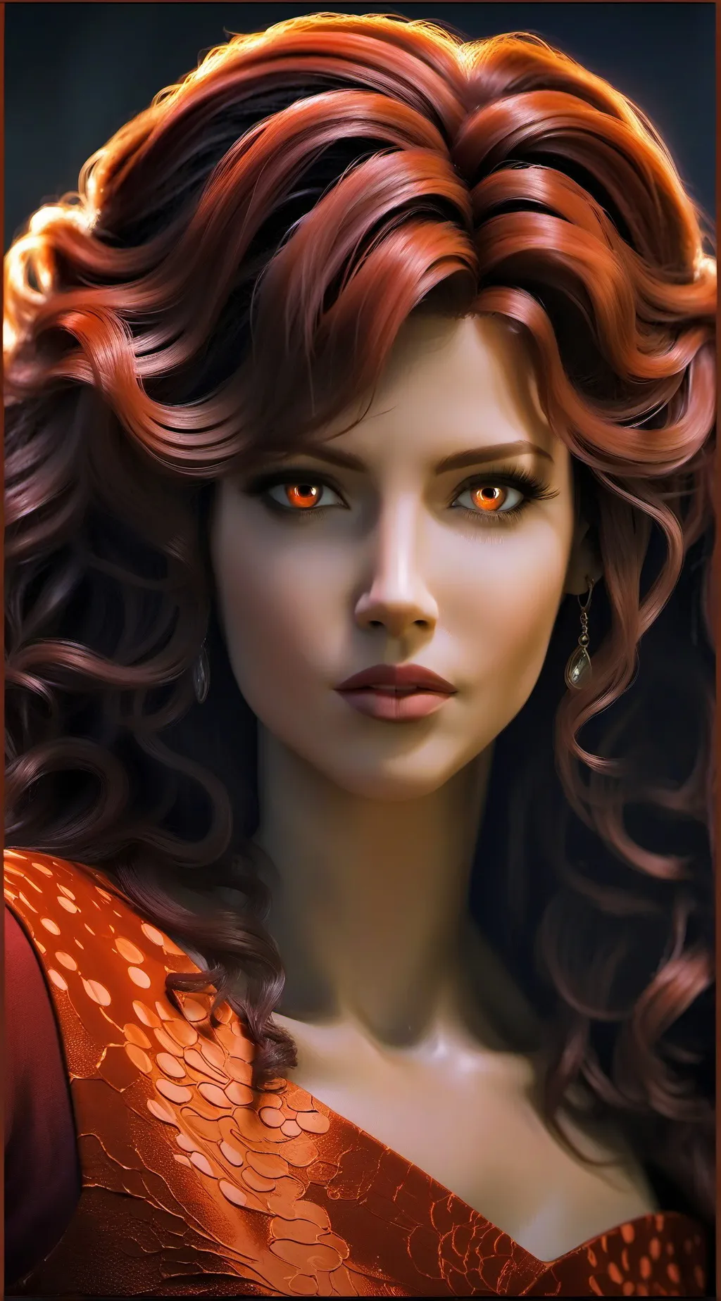 ai character: Rose background