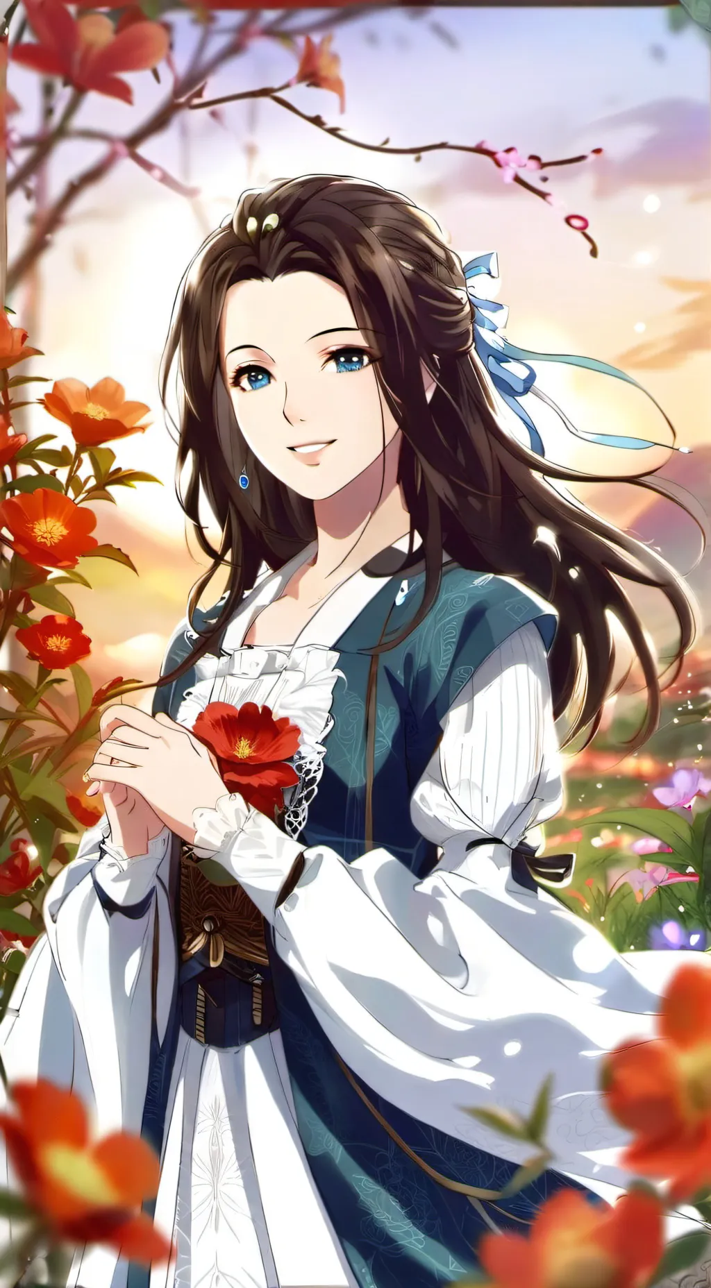 ai character: Nara background