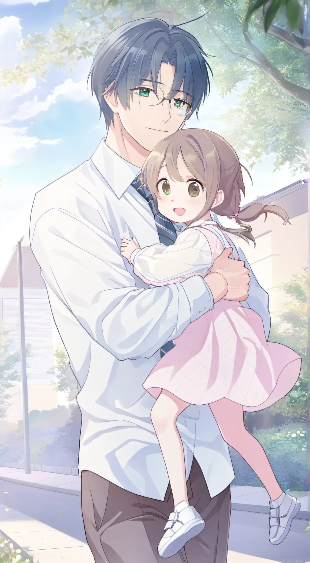 ai character: tu hija  background