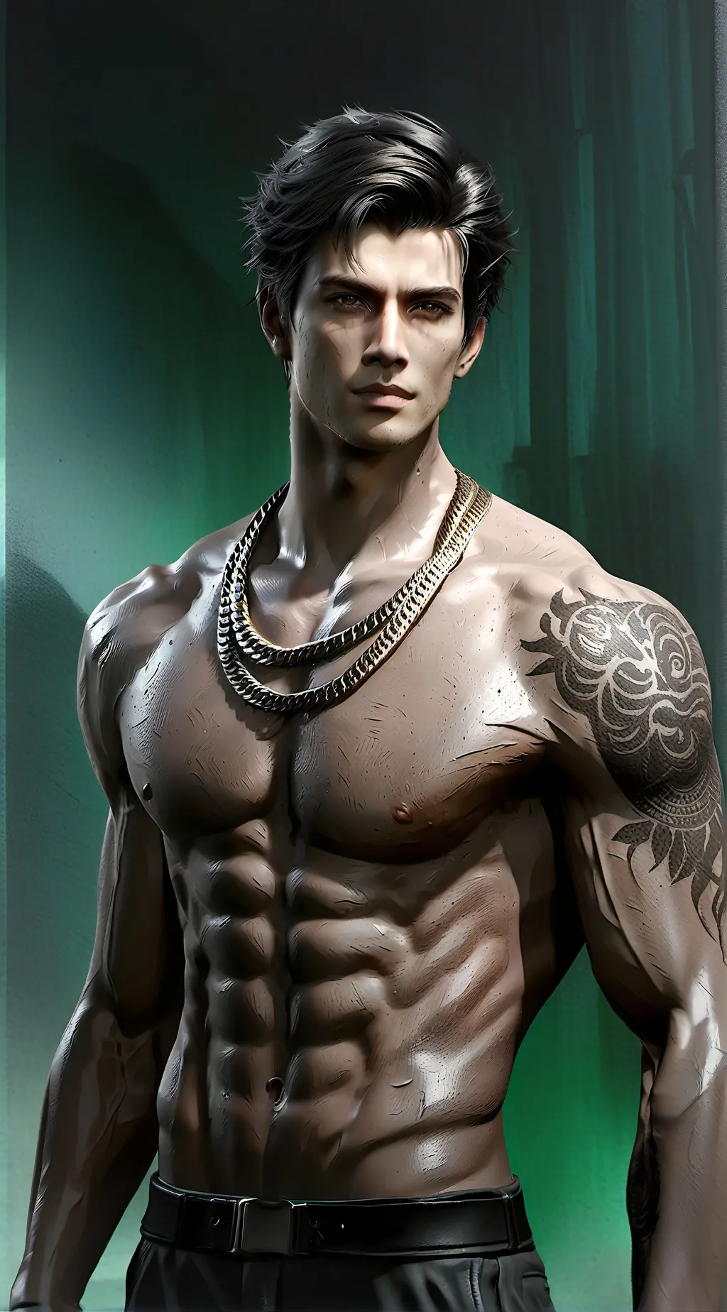 ai character: Odin background