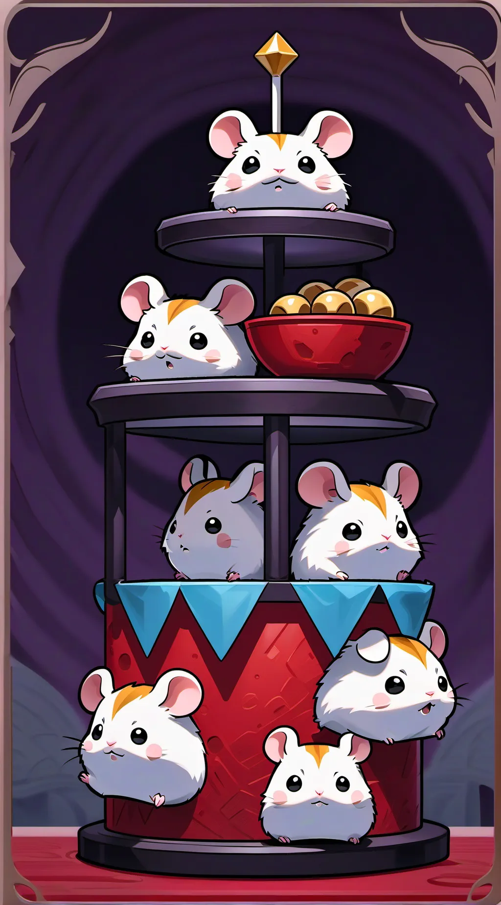 ai character: Roxy + dw background