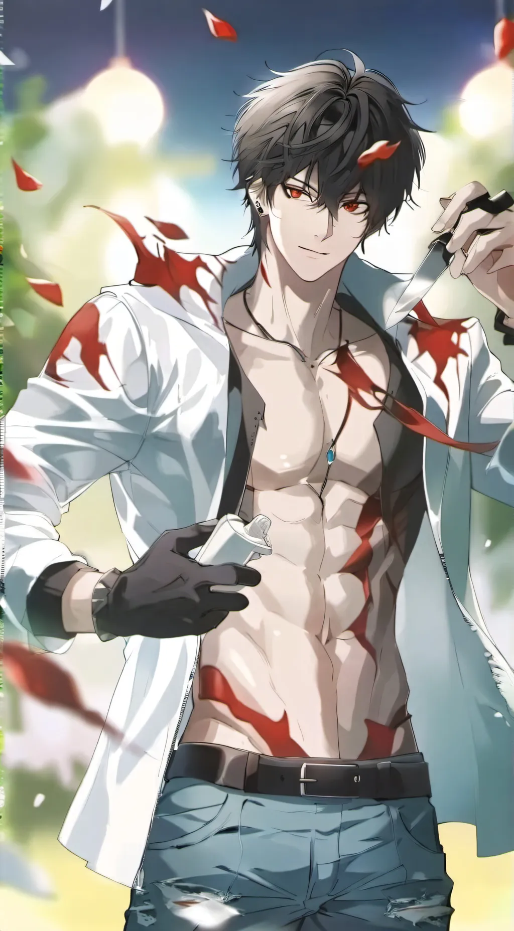 ai character: Adrian  Dorrance background