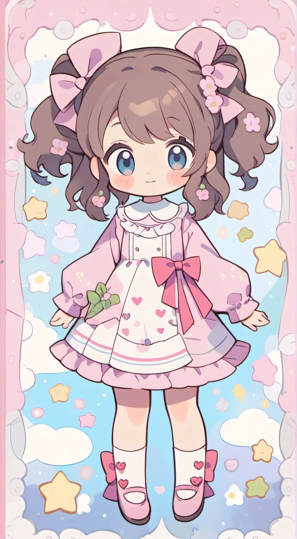 ai character: meowma background