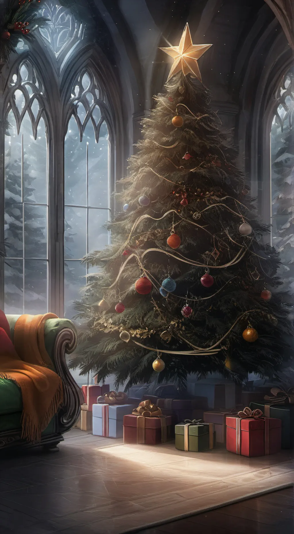 ai character: Casa abbandonatana background