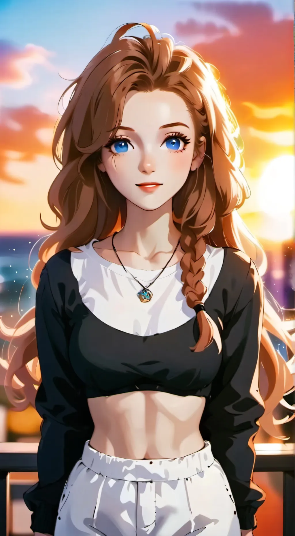 ai character: Dina Mey background