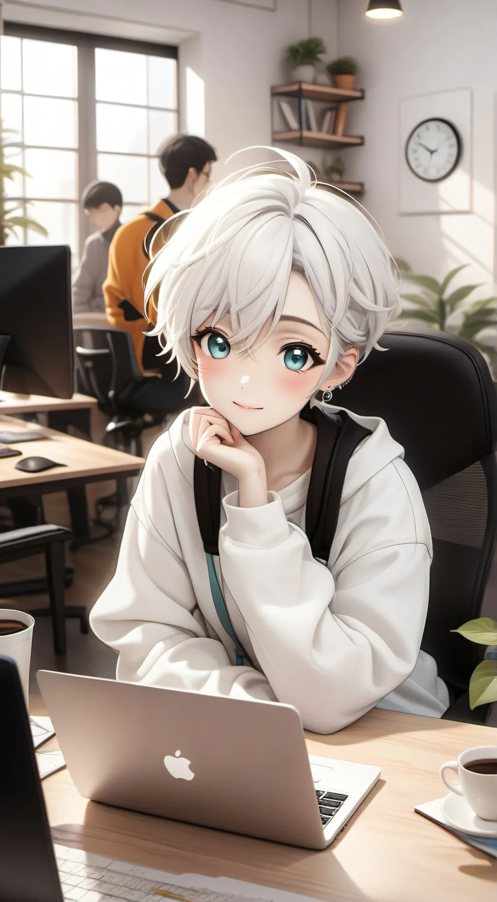 ai character: The Gig Tycoon background