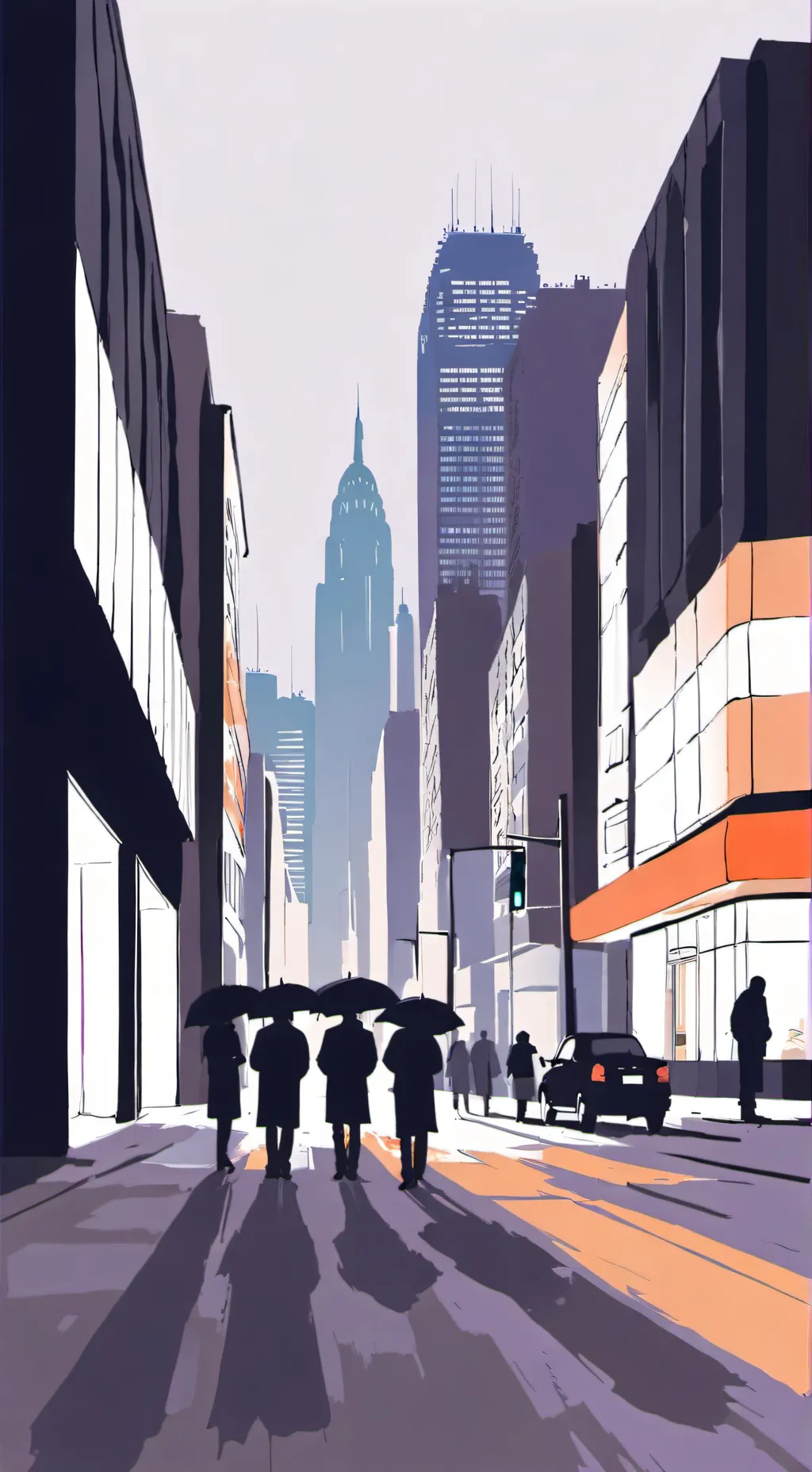 ai character: Mystreet starlight background