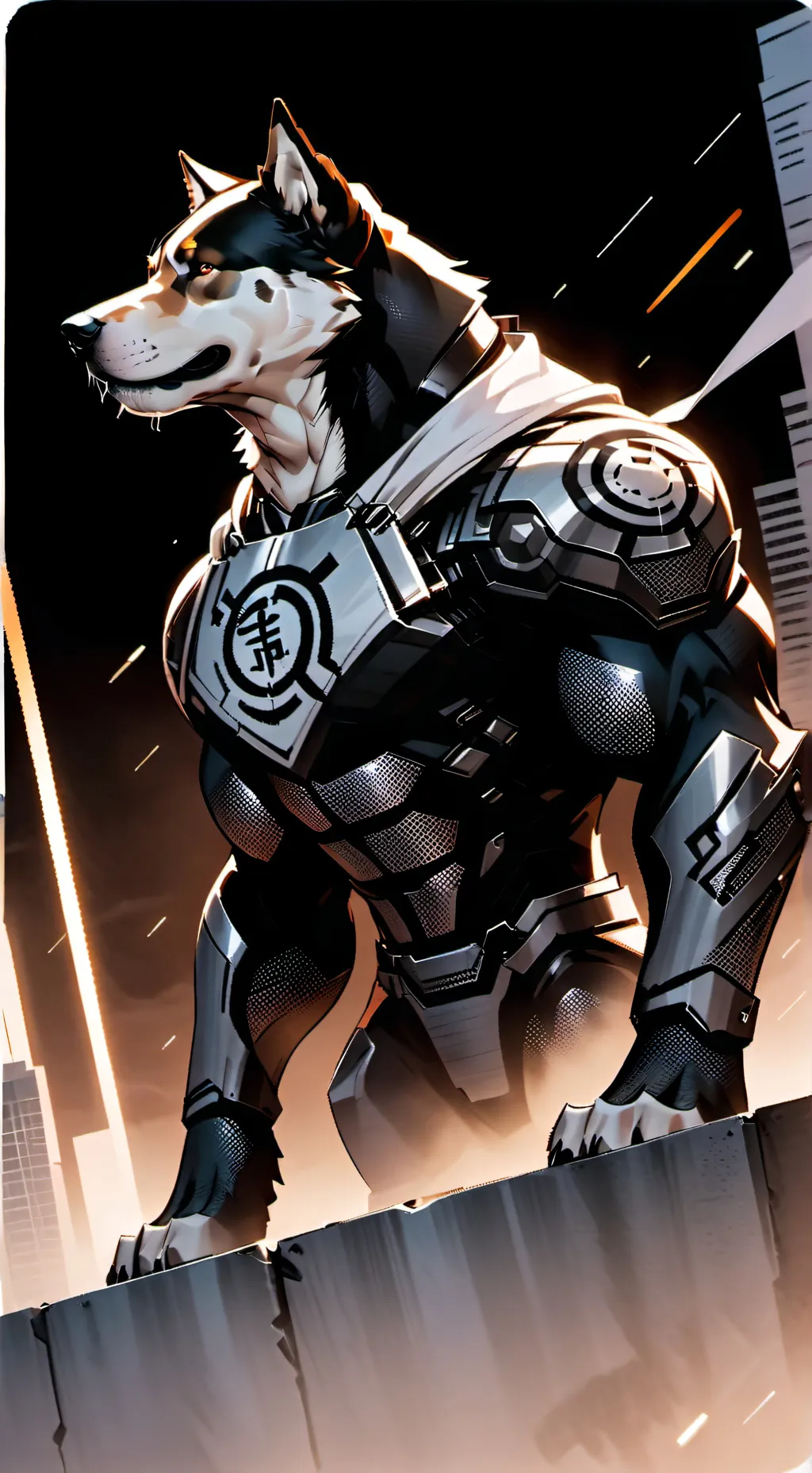 ai character: Dougie Dog background