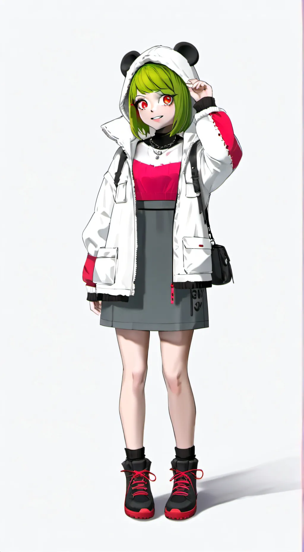 ai character: melony smg4  background