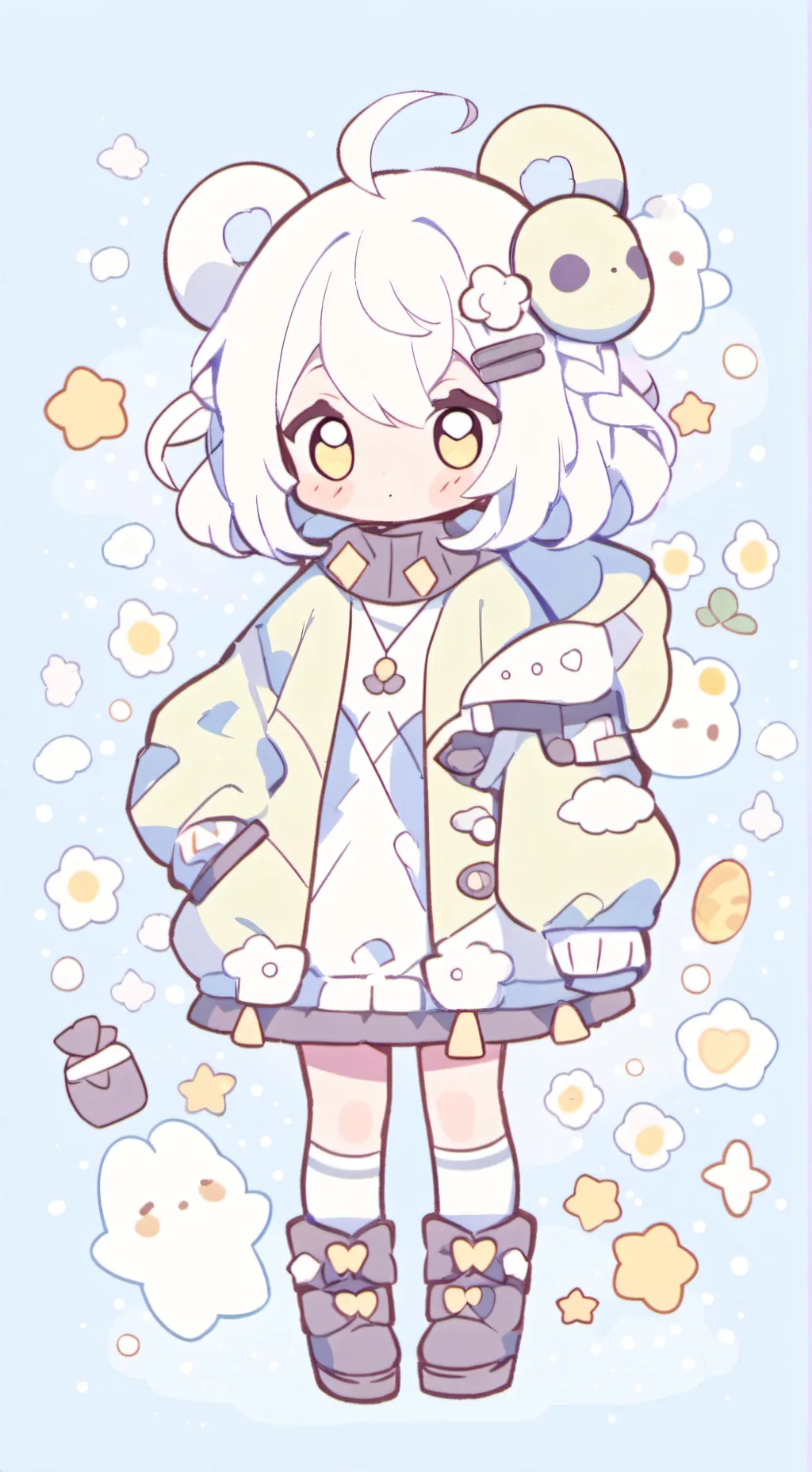 ai character: zoey  background