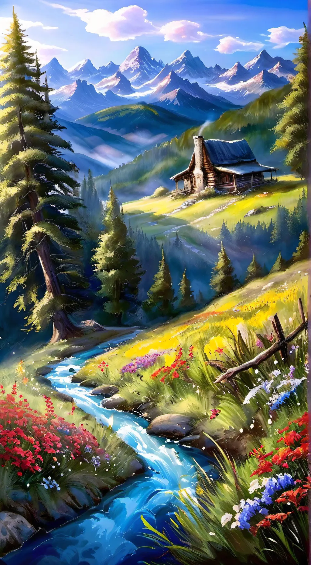 ai character: ` | normal life |` background