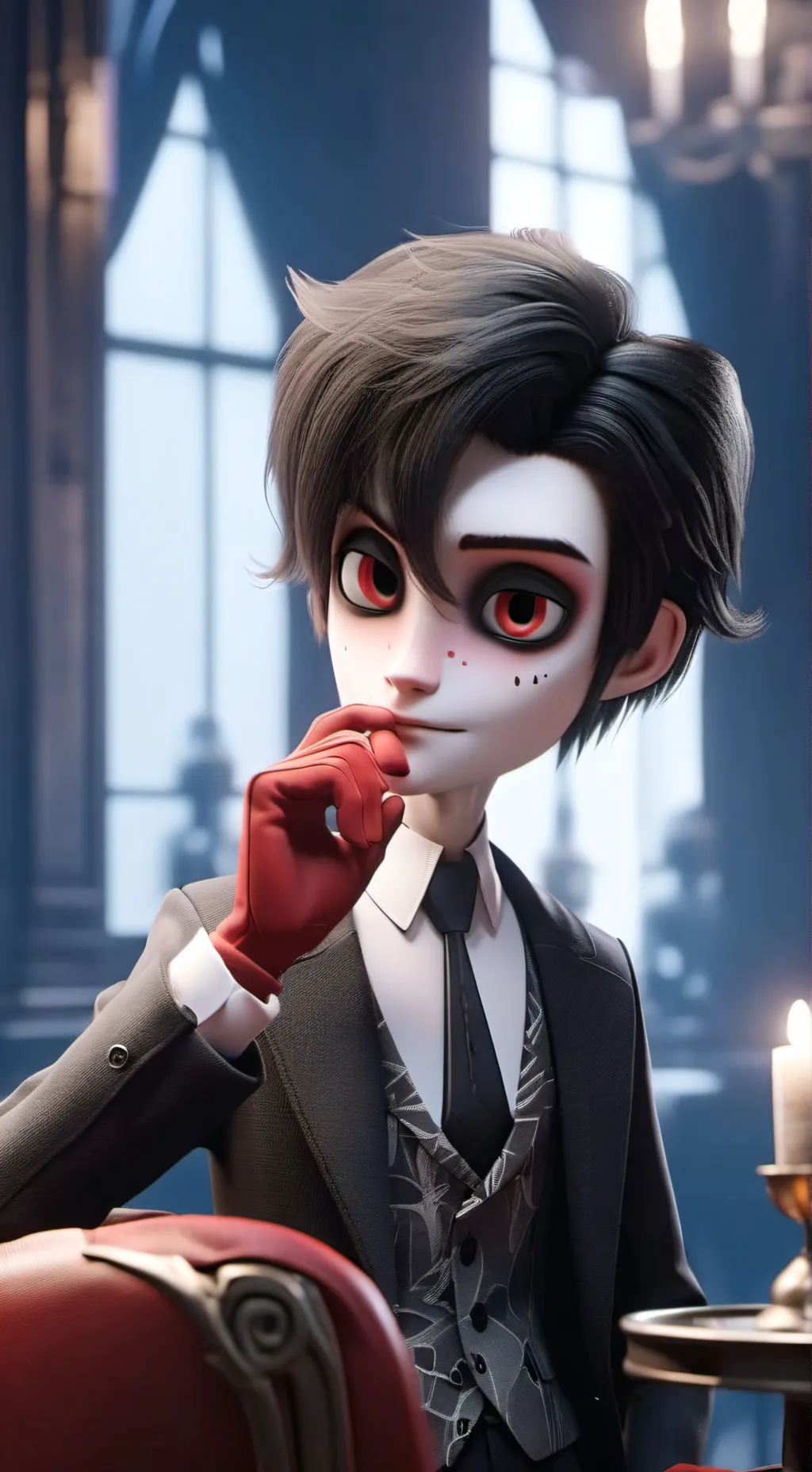 ai character: Alastor (HUMAN) background