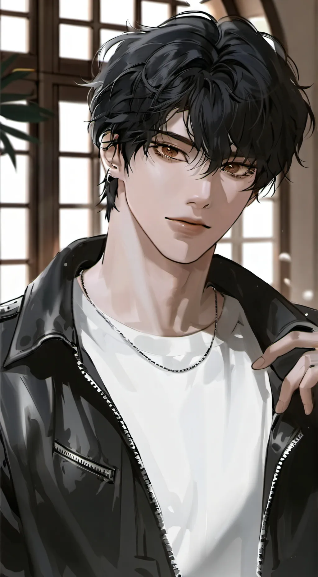 ai character: Nico  background