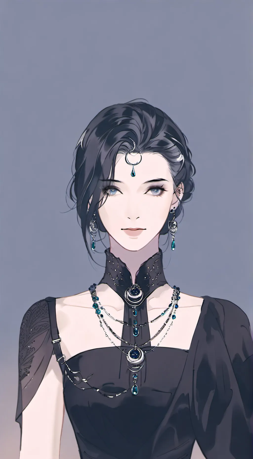 ai character: Huntrix and sajas background