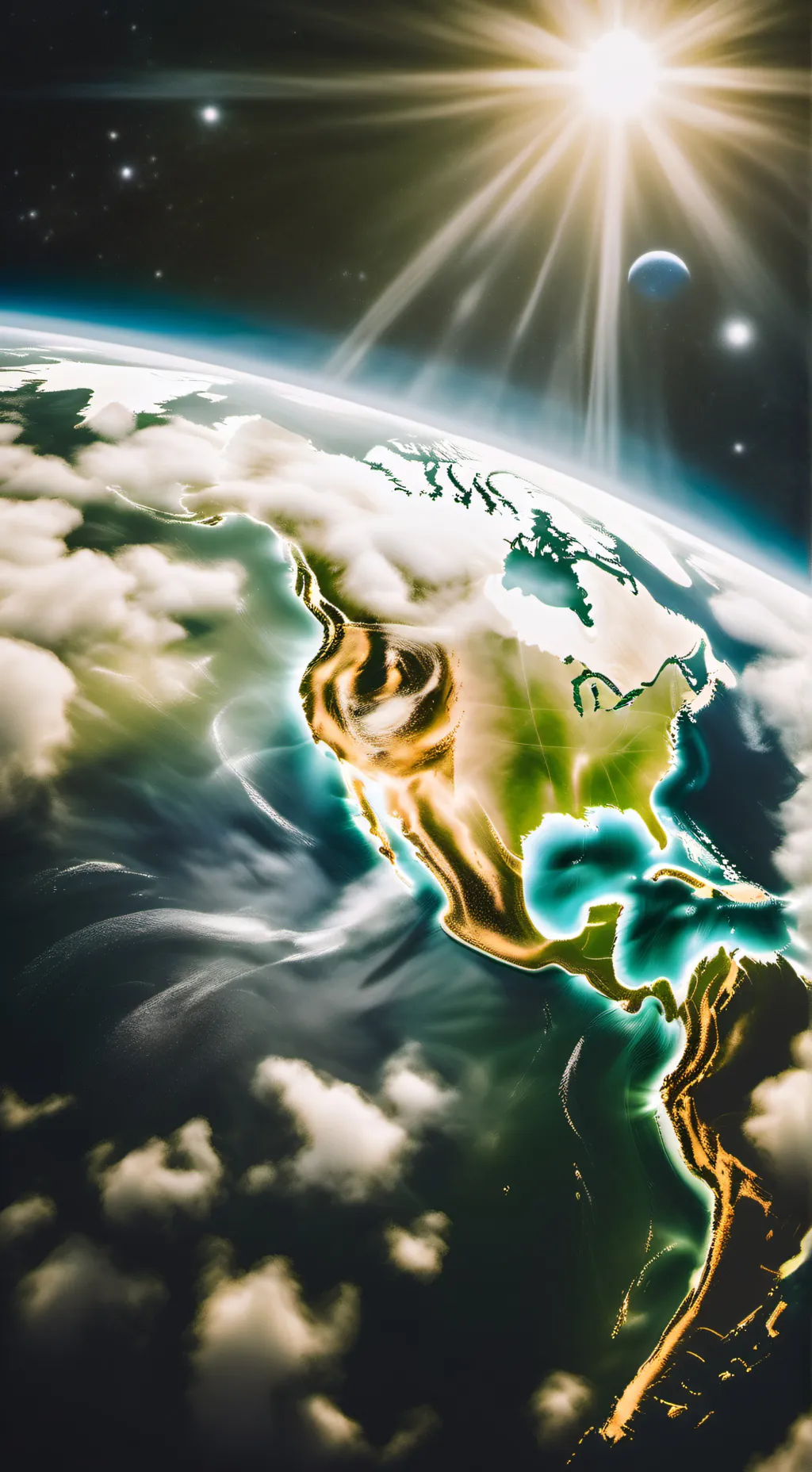 ai character: World of God background