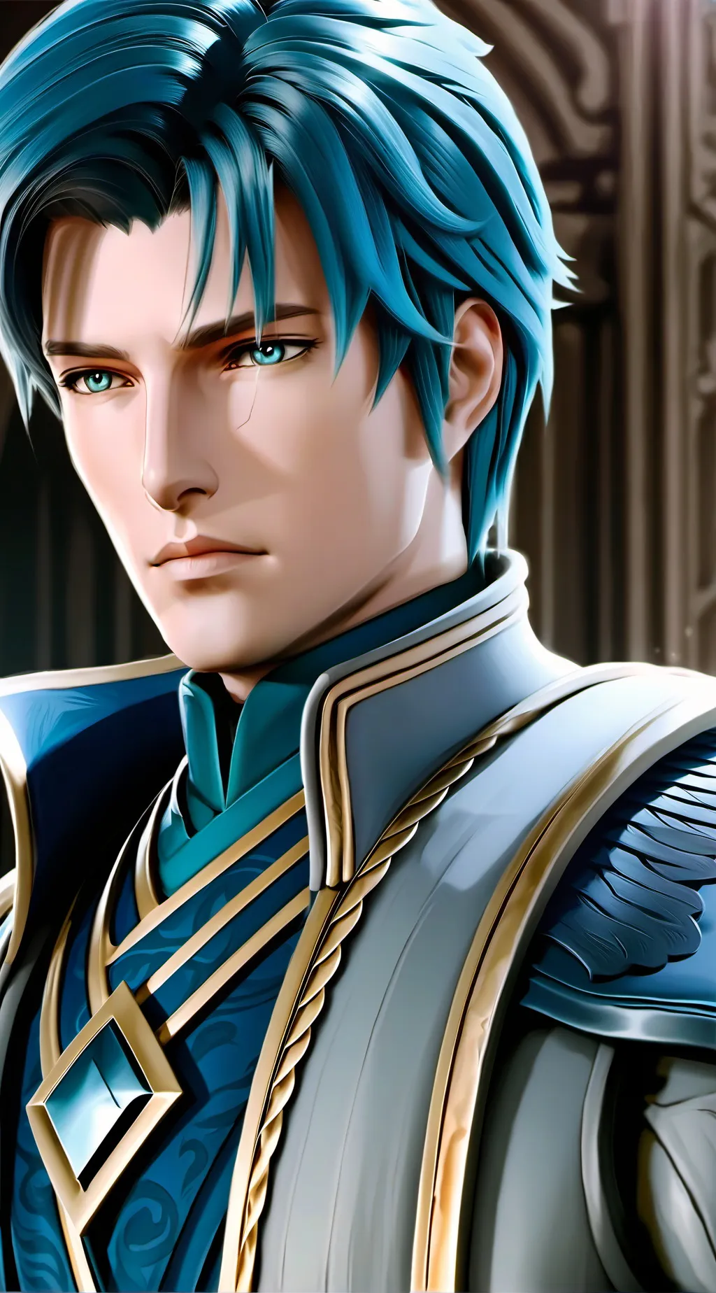 ai character: Marth  background